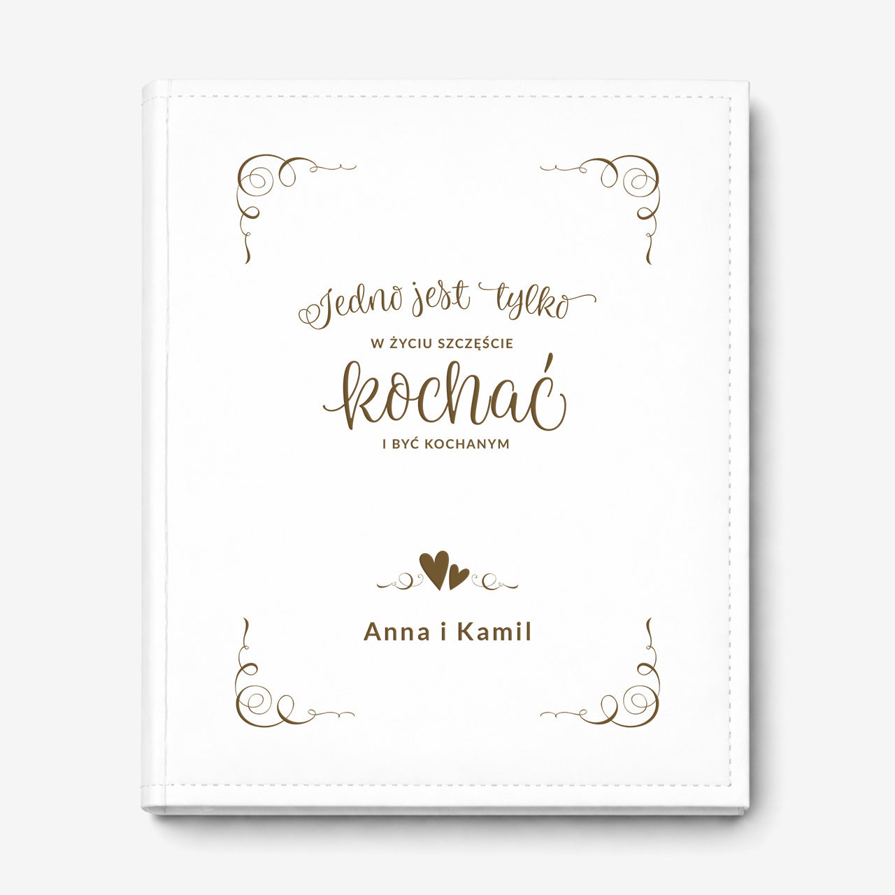 Grawerowany album na Rocznicę Ślubu prezent na rocznicę ślubu prezent na rocznicę ślubu dla znajomych
