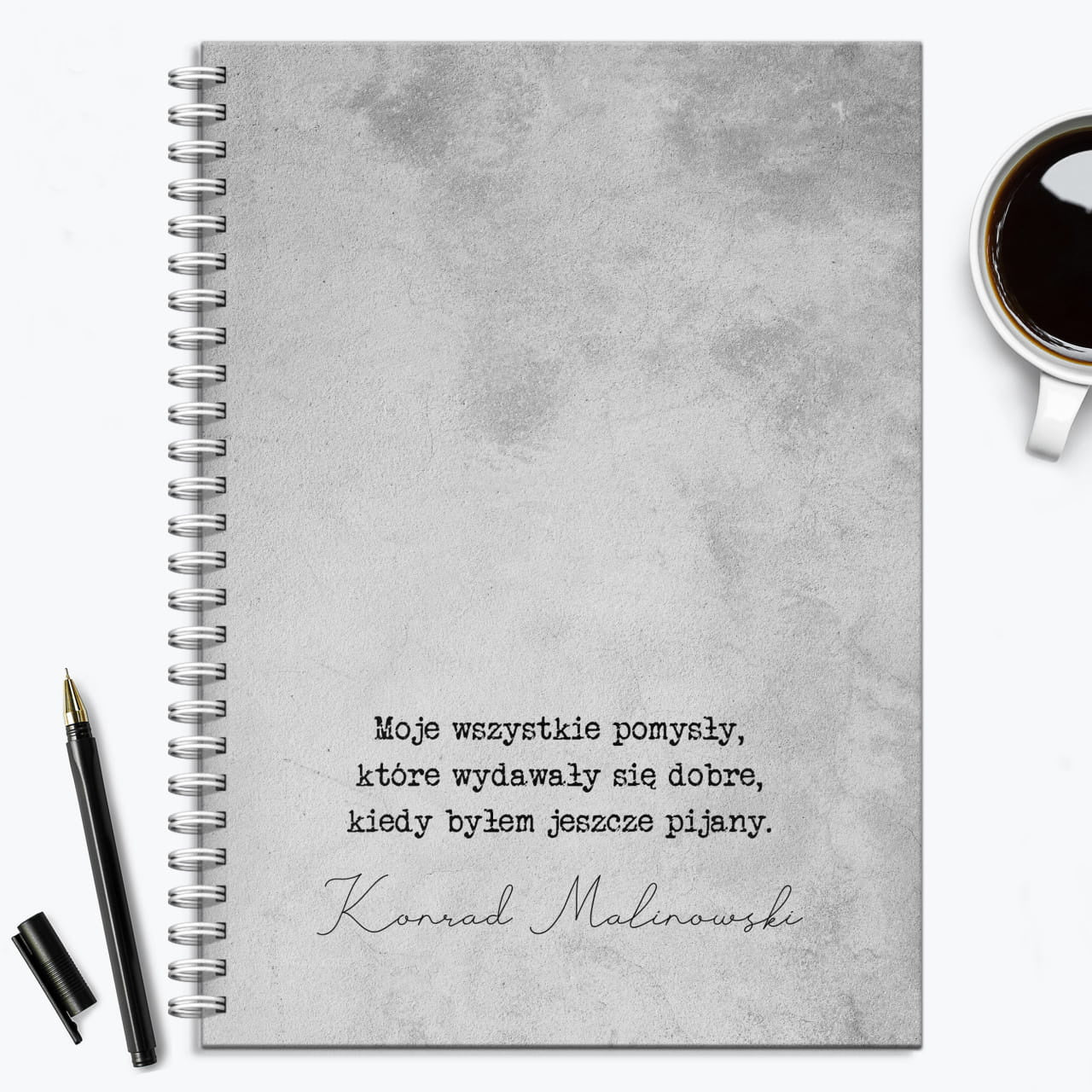 Personalizowany notatnik dla kolegi - śmieszny upominek prezent dla kolegi notatnik personalizowany