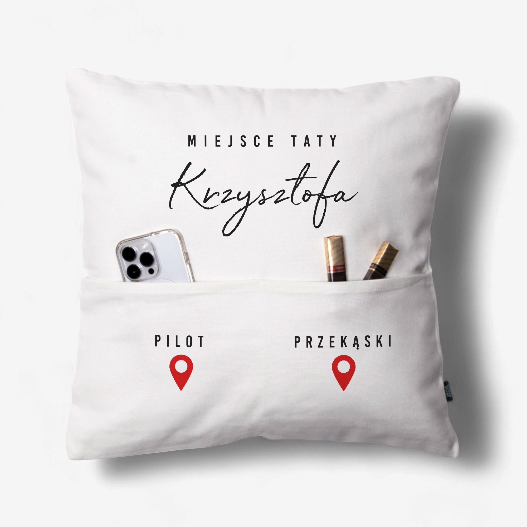 Personalizowana poduszka - prezent dla taty