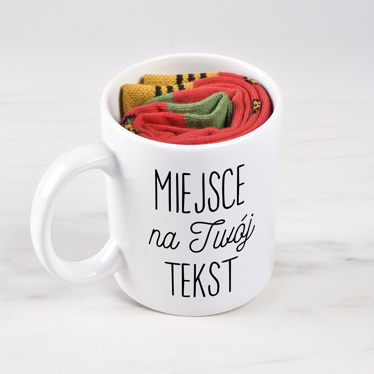 Zestaw dla niego - skarpetki z kubkiem