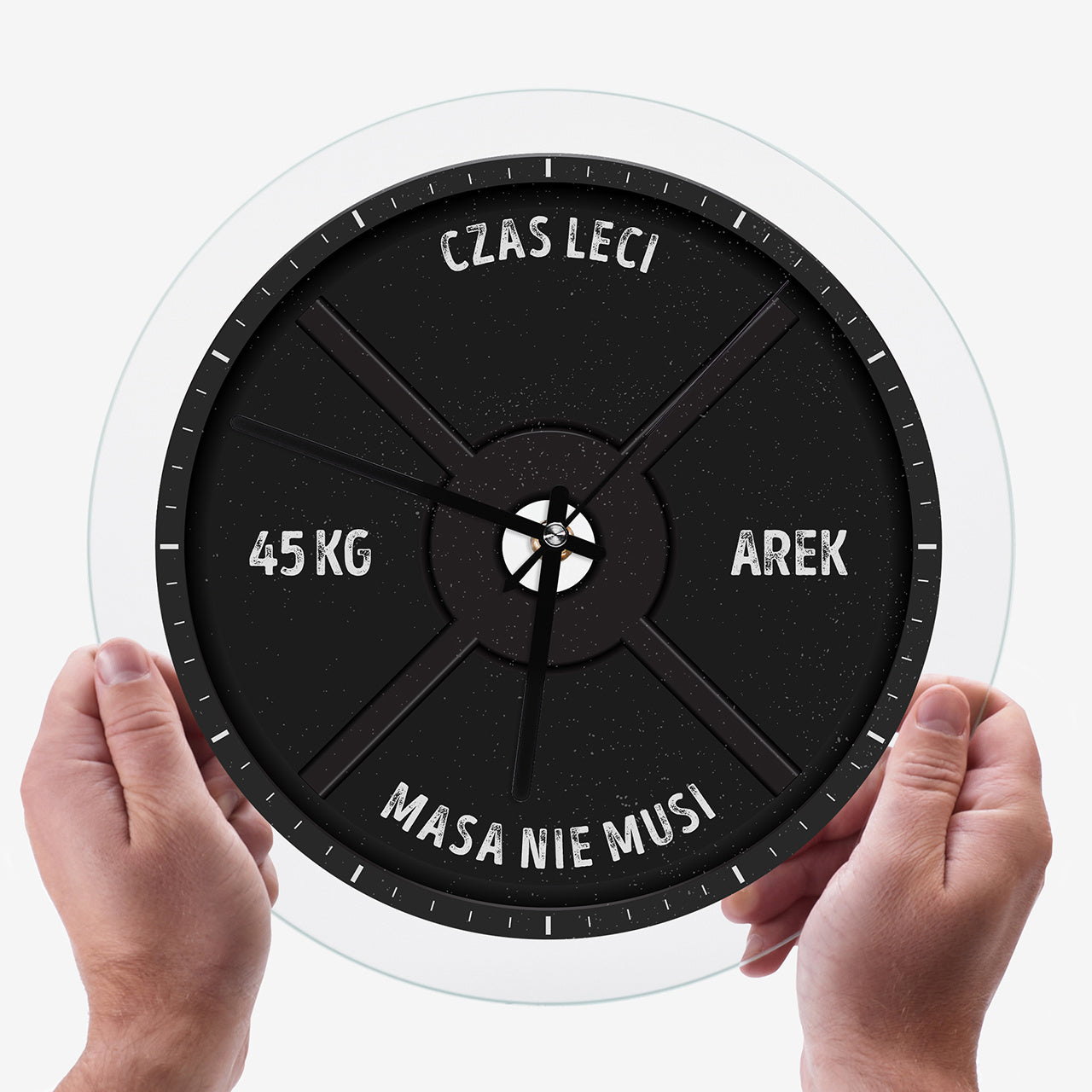 Personalizowany zegar na urodziny dla sportowca