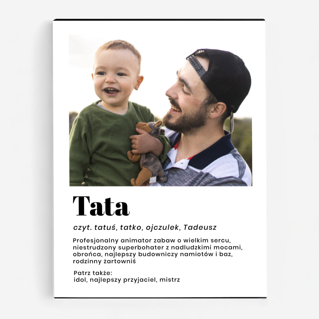 Czekoladki na Dzień Taty - prezent dla taty ze zdjęciem