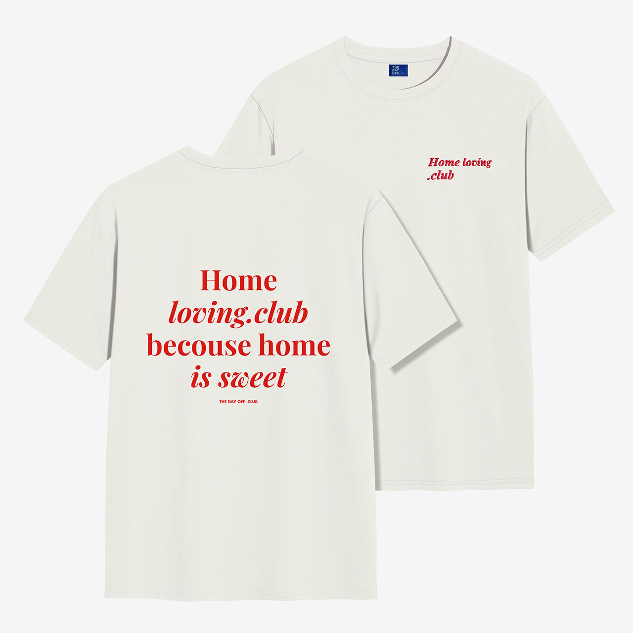 Personalizowana koszulka TheDayOff Home Loving Club - M