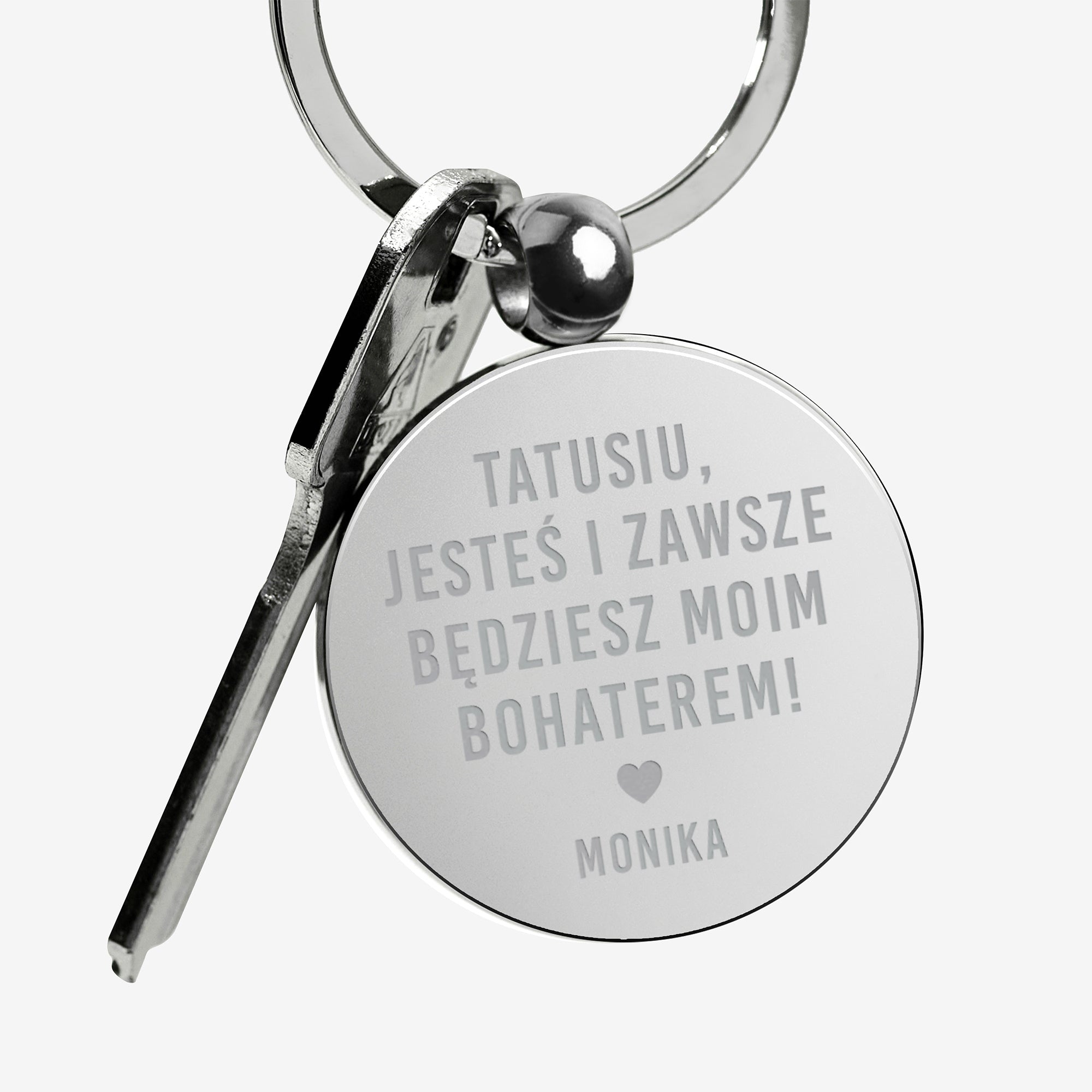 Personalizowany breloczek dla taty - upominek na Dzień Ojca