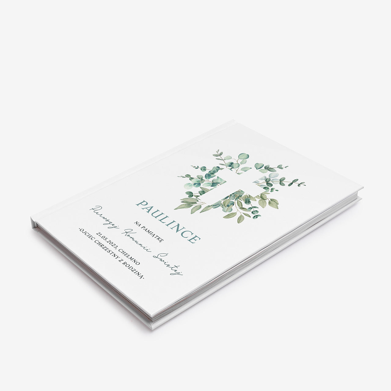 Personalizowana biblia na Komunię biblia komunijna pamiątka komunii świętej pamiątka komunijna