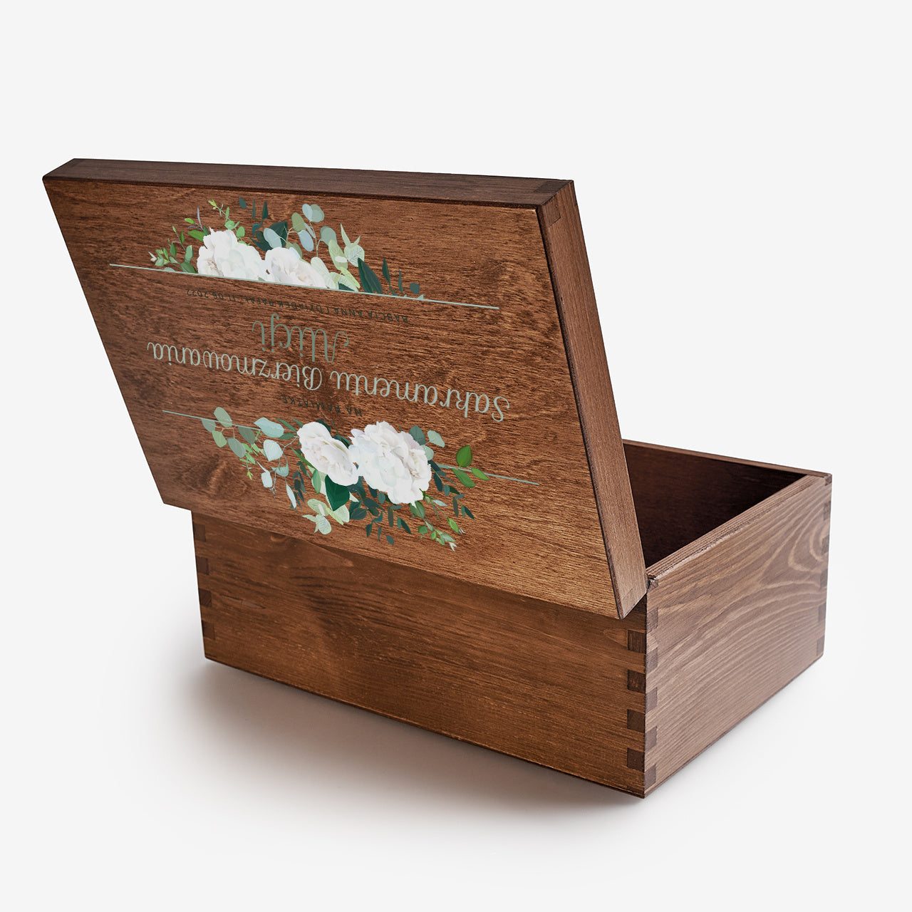 Personalizowane pudełko wspomnień - prezent na bierzmowanie pamiątka bierzmowania prezent religijny