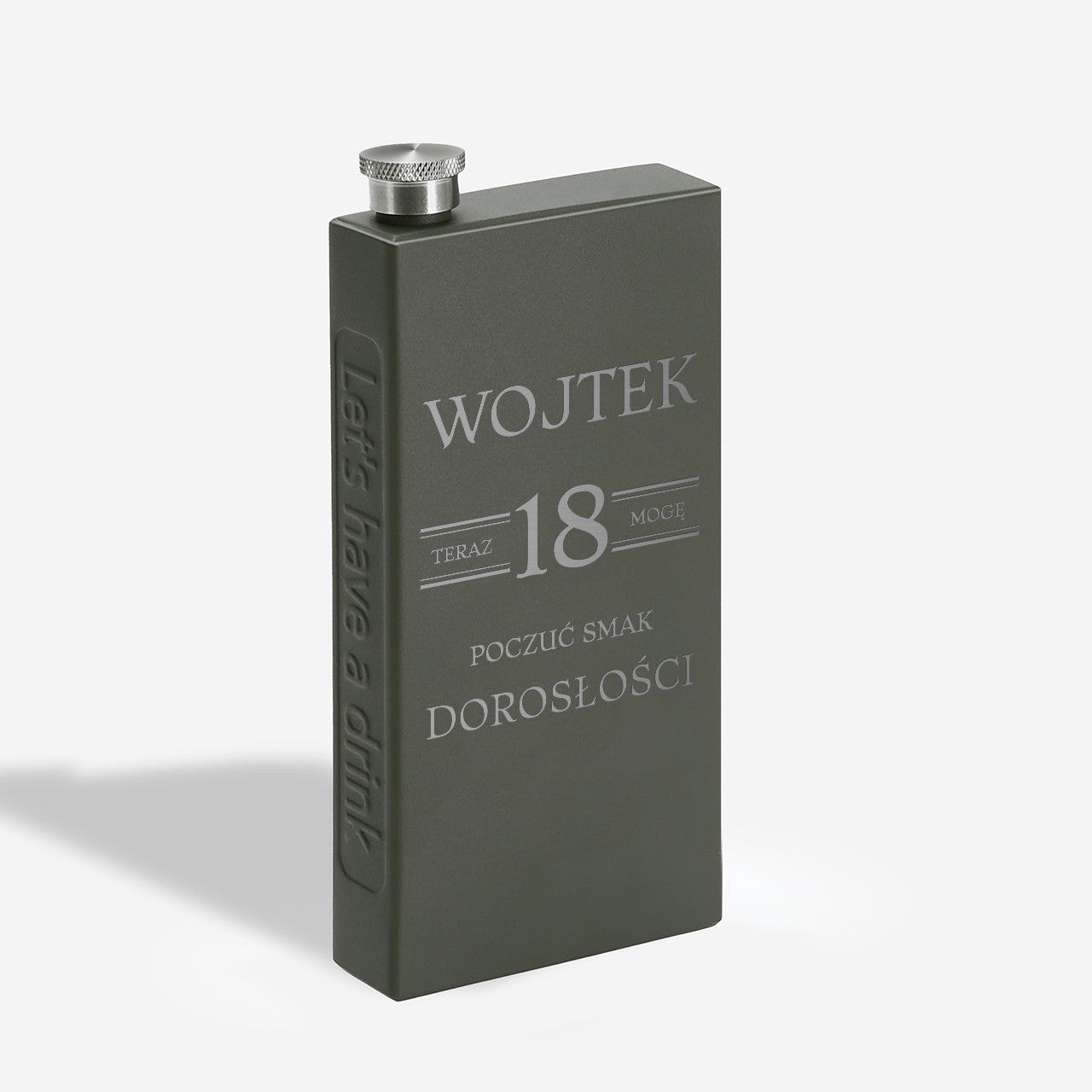 Personalizowana piersiówka na 18 urodziny