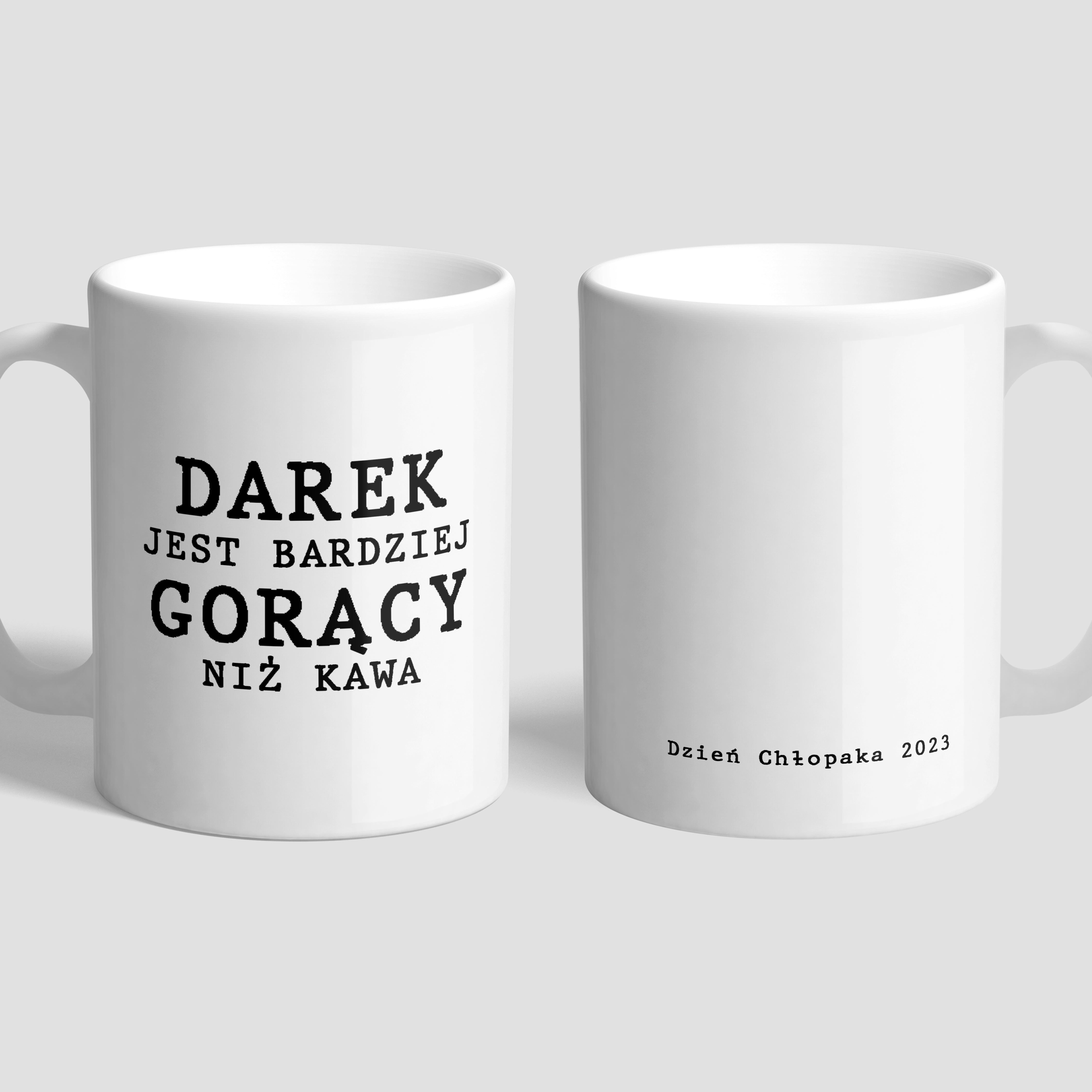 Personalizowany kubek - Gorący - prezent dla ukochanego prezent dla chłopaka prezent na dzień chłopaka