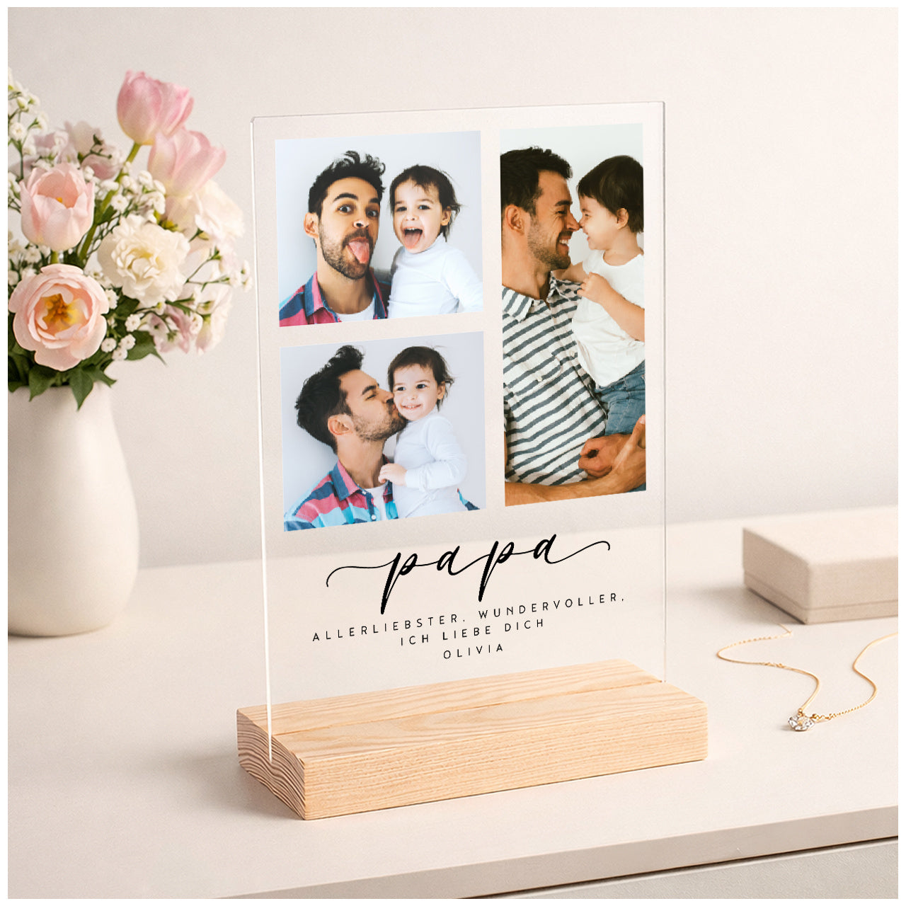 Statuette für Papa – Geschenk zum Vatertag
