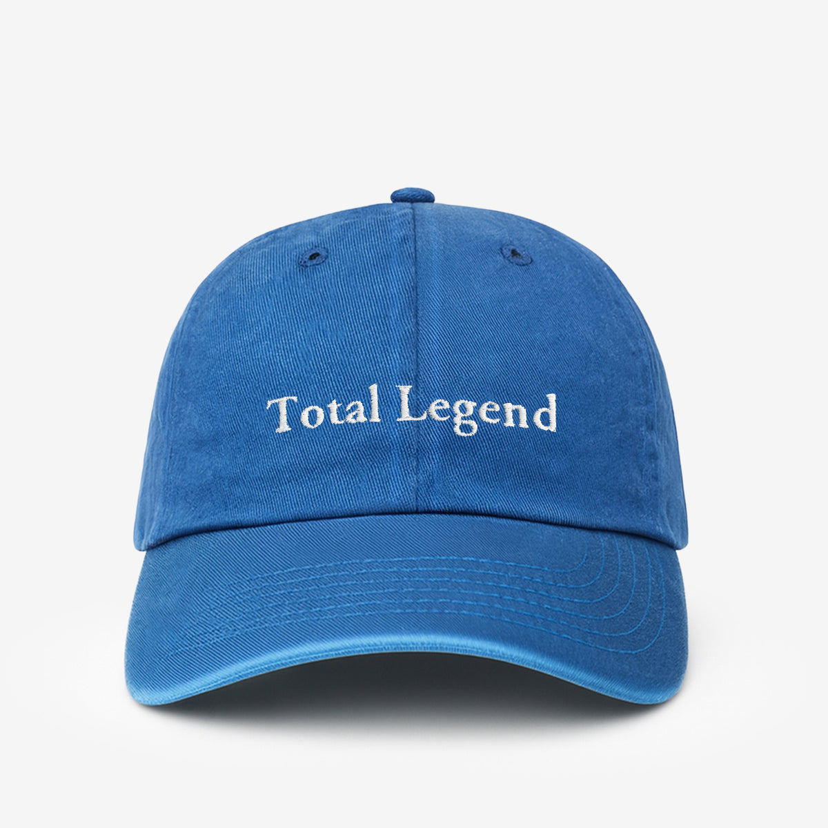 Czapka personalizowana dla mężczyzny - total legend niebieska