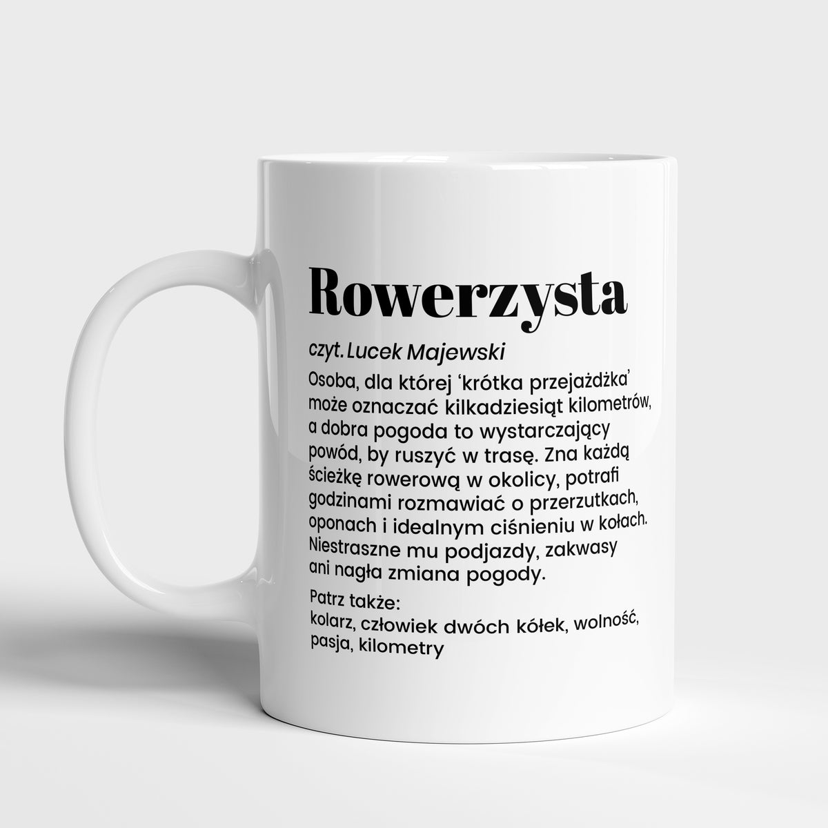 Personalizowany kubek dla rowerzysty - prezent dla kolarza