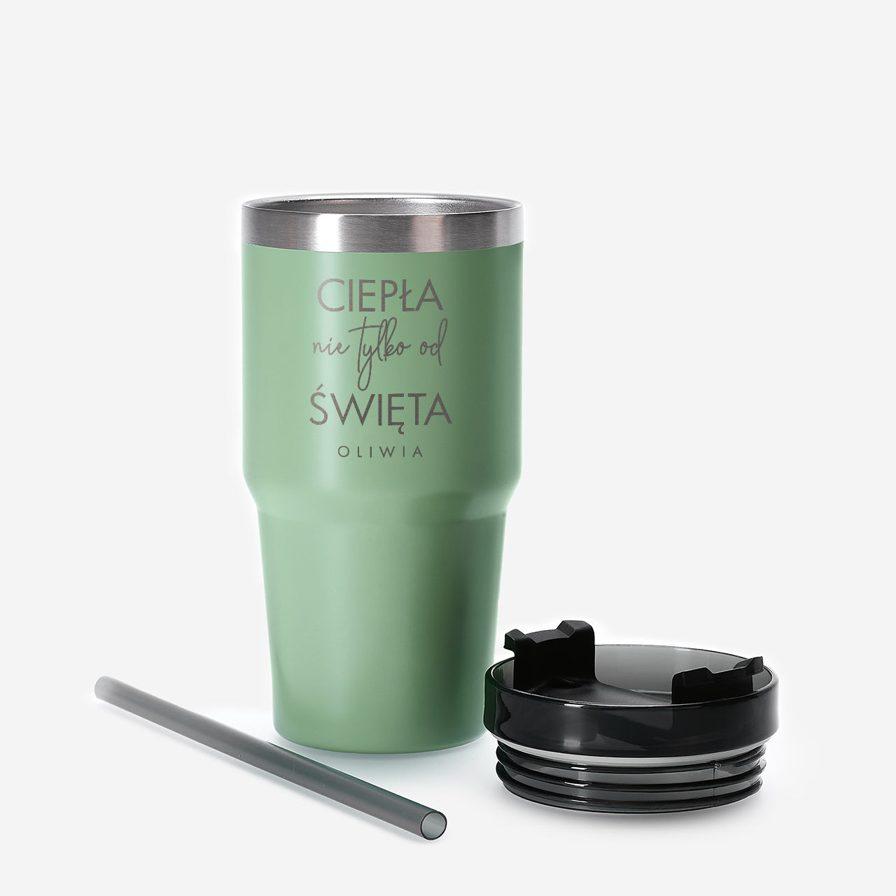Kubek termiczny świąteczny - Ciepła Nie Tylko Od Święta