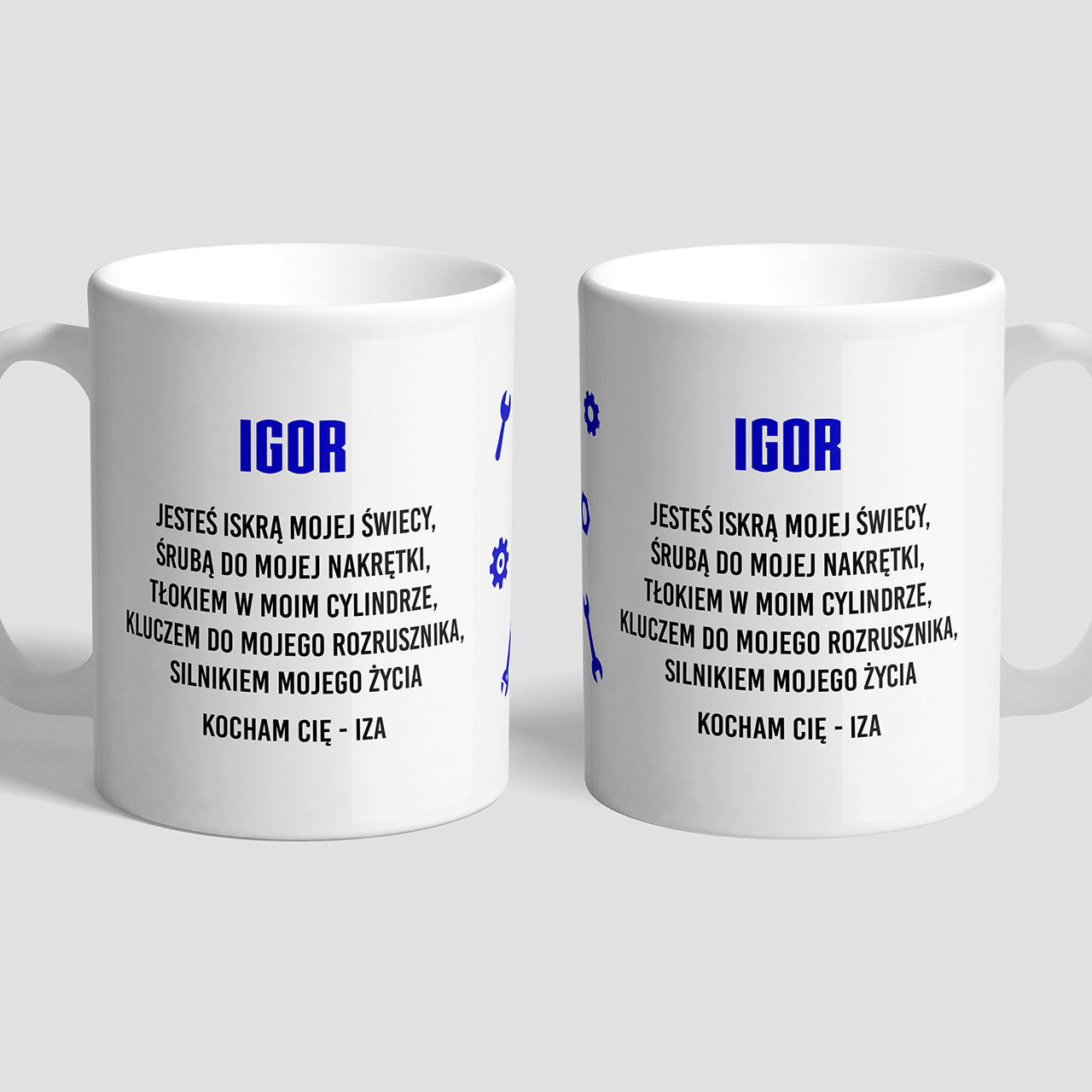 Kubek na prezent dla męża mechanika prezent dla męża kubek personalizowany mechanik