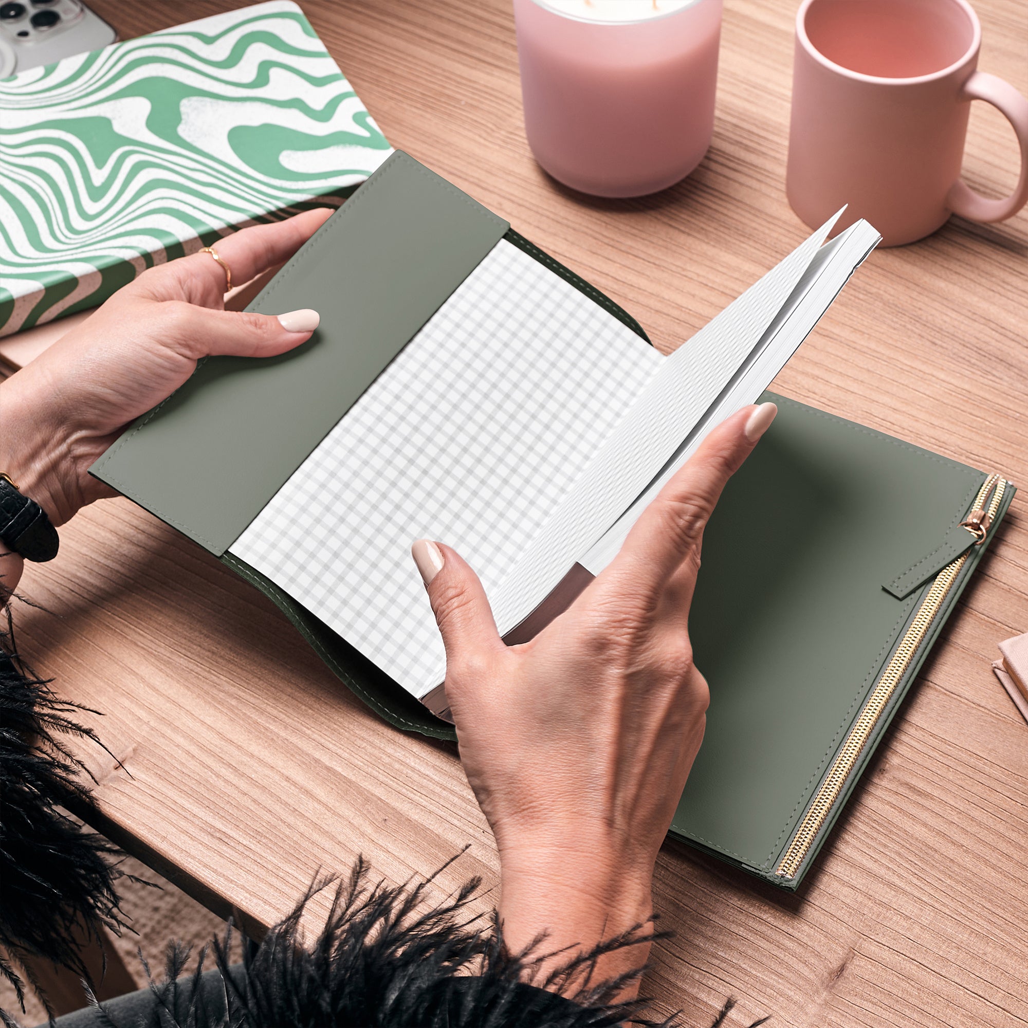 Personalizowany notatnik - prezent z okazji odejścia na emeryturę prezent dla emeryta elegancki notes na prezent