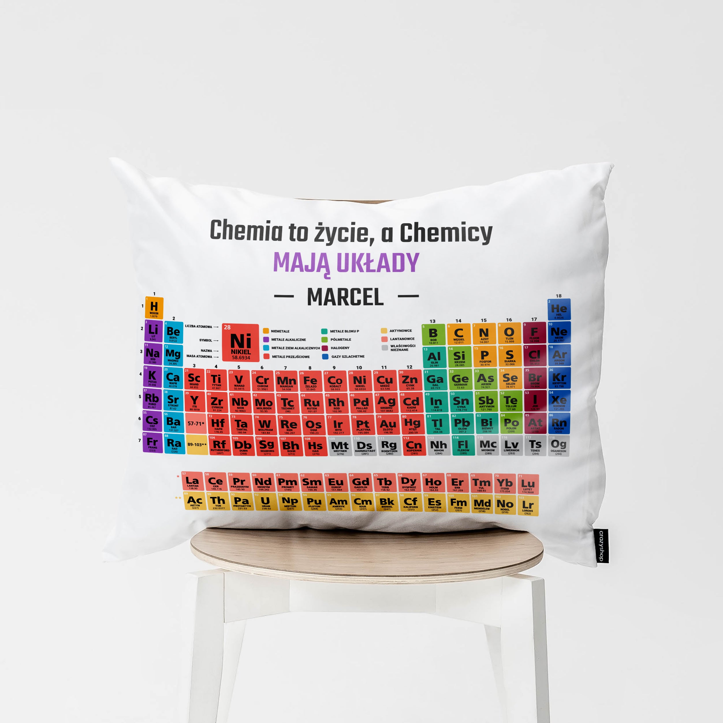 Poduszka dla chemika