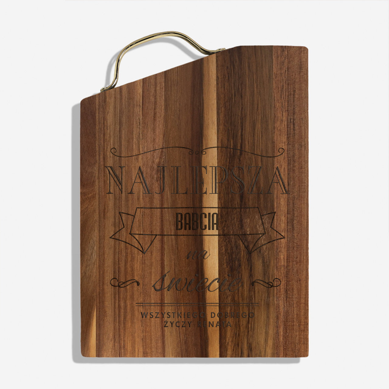 Deska do krojenia dla babci - grawerowany prezent deska dla babci prezent dla babci prezent na Dzień Babci