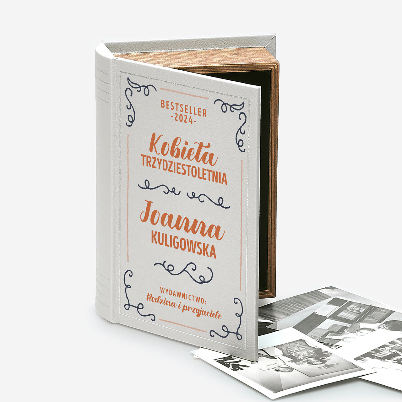 Pudełko książka na biżuterię - prezent dla niej na urodziny