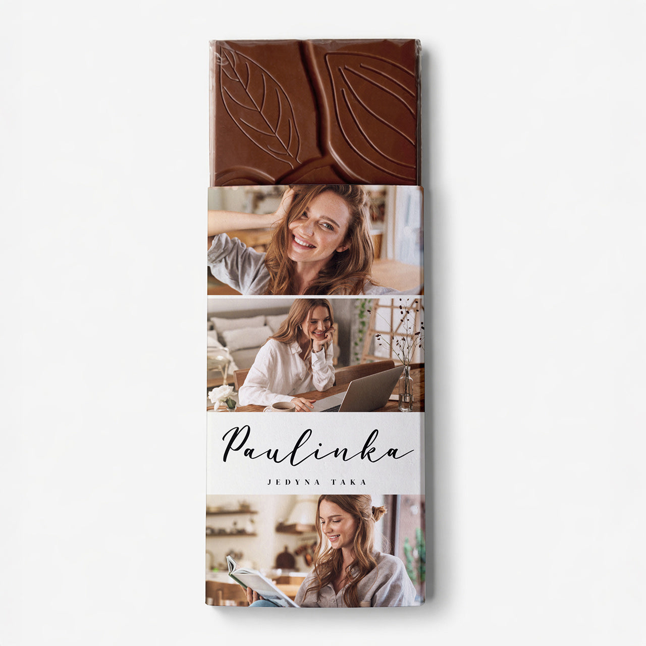 Personalizowana czekolada na Dzień Kobiet upominek na dzień kobiet czekolada personalizowana