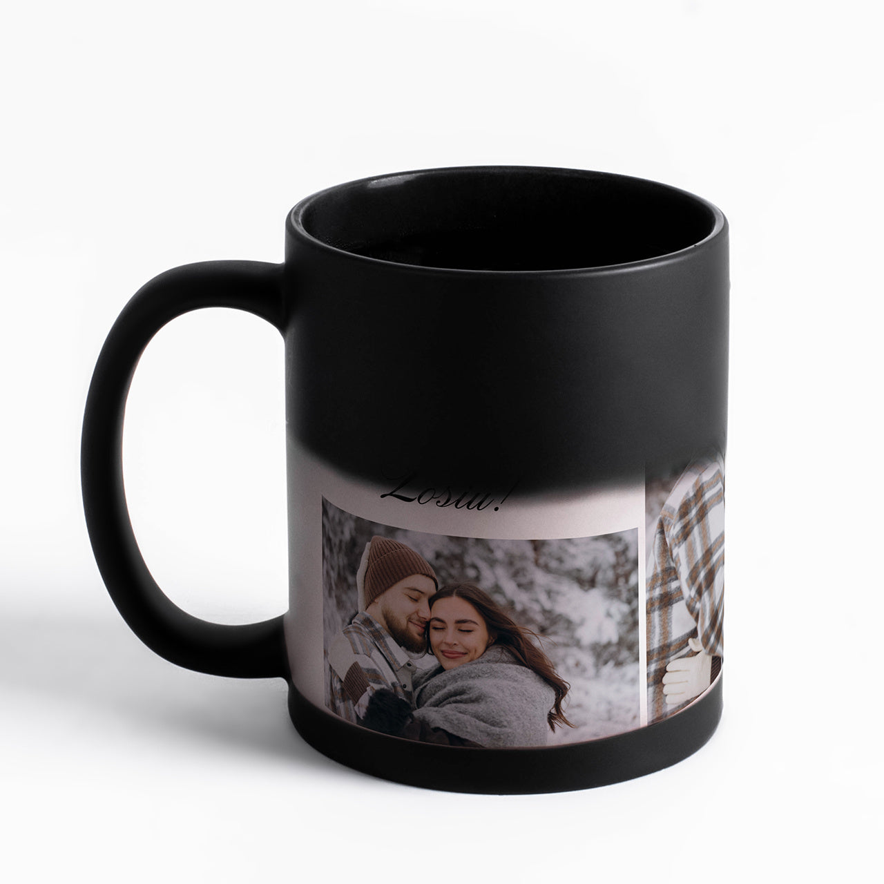 Magiczny kubek na Święta - kolaż