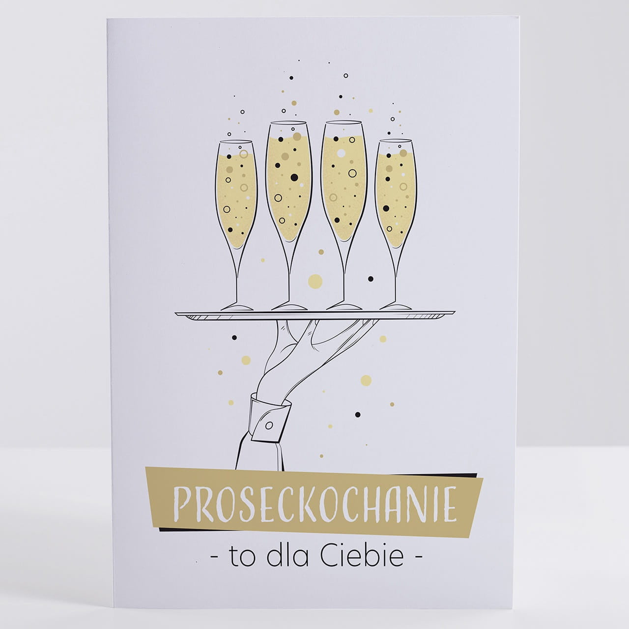 Personalizowana kartka urodzinowa - upominek dla miłośniczki wina