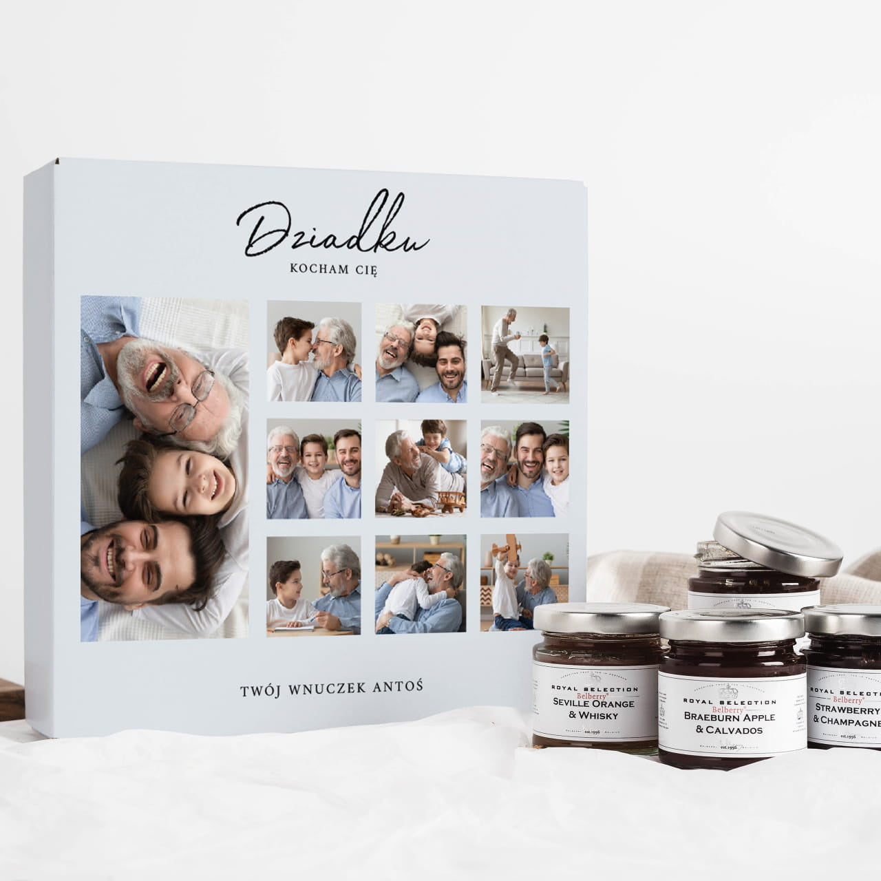 Zestaw dżemów smakowych - oryginalny prezent dla dziadka