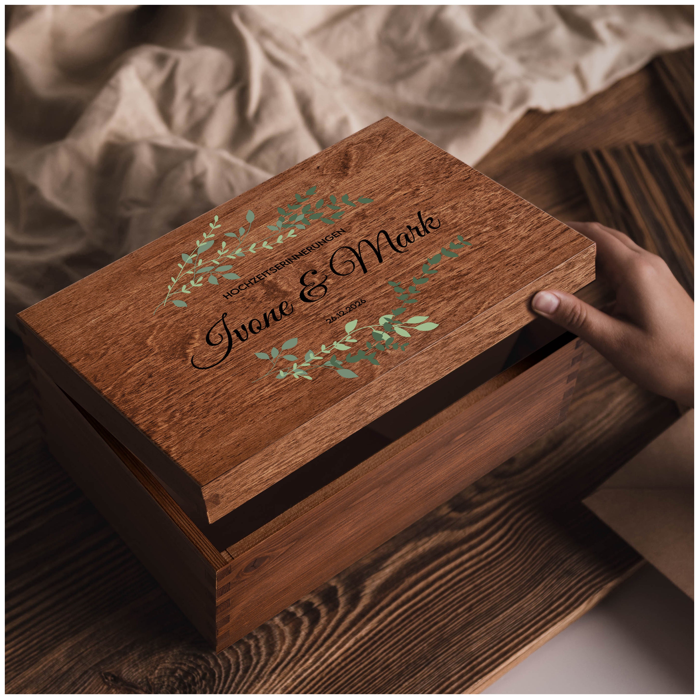 Erinnerungsbox für Hochzeitsandenken