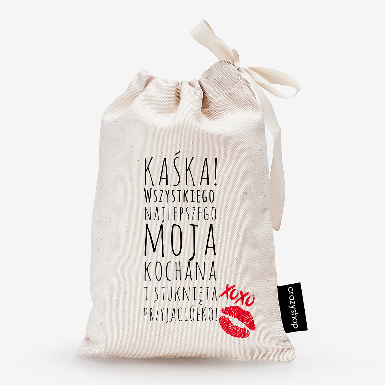 Czekolada i kawa w woreczku - prezent urodzinowy dla przyjaciółki prezent na urodziny dla przyjaciółki