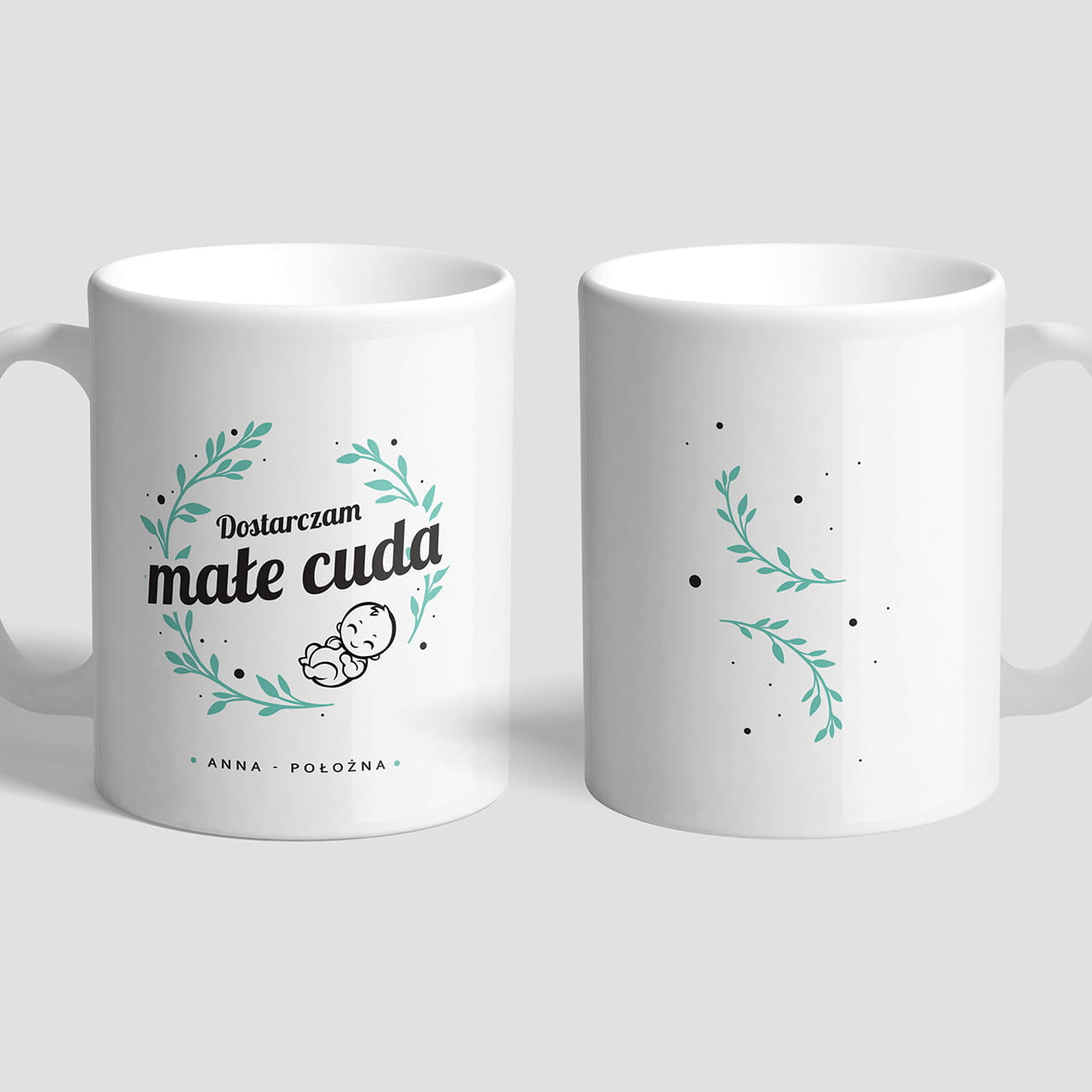 Personalizowany kubek Dla Położnej prezent dla kobiety kubek personalizowany prezent dla położnej kubek położnej