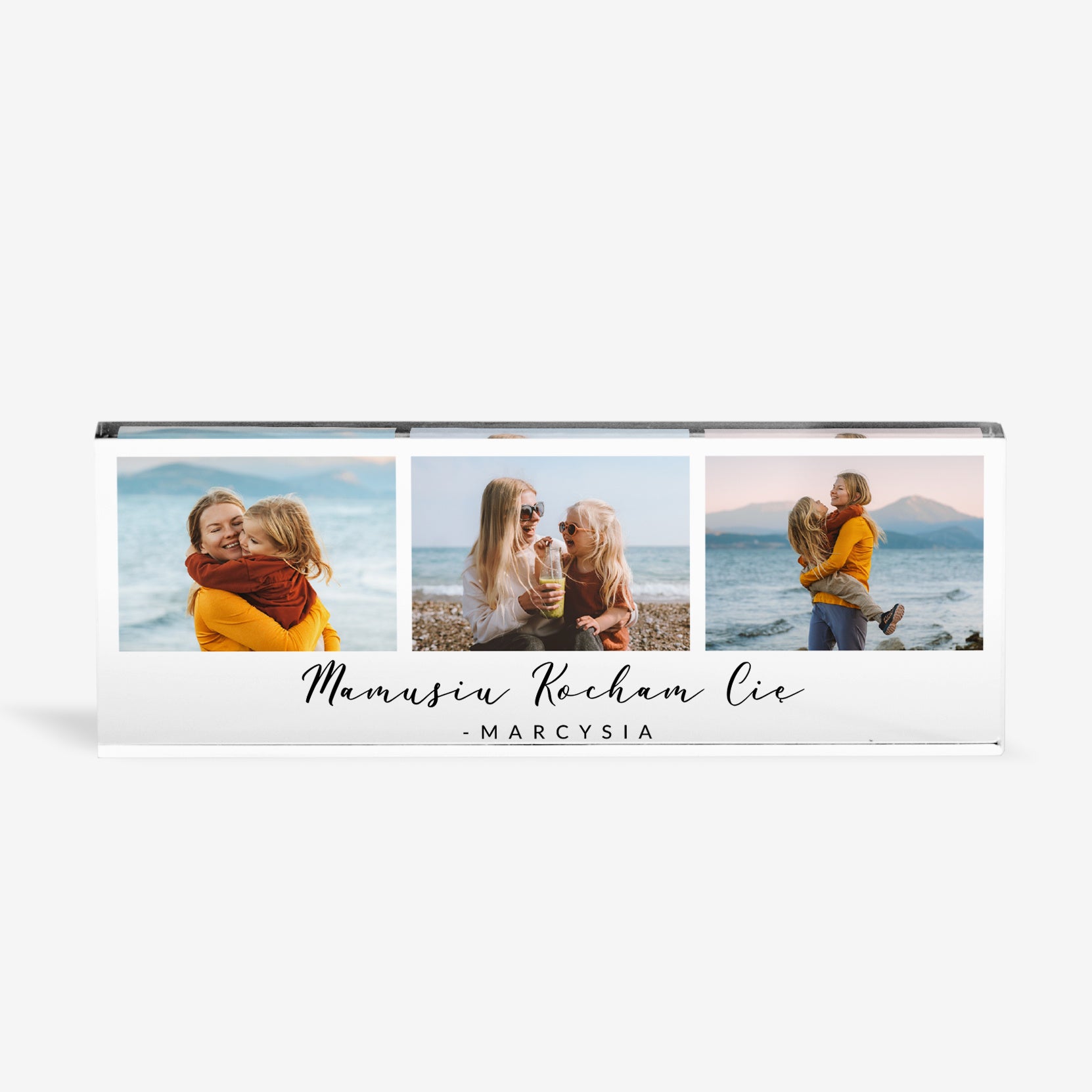 Tabliczka personalizowana ze zdjęciami dla mamy