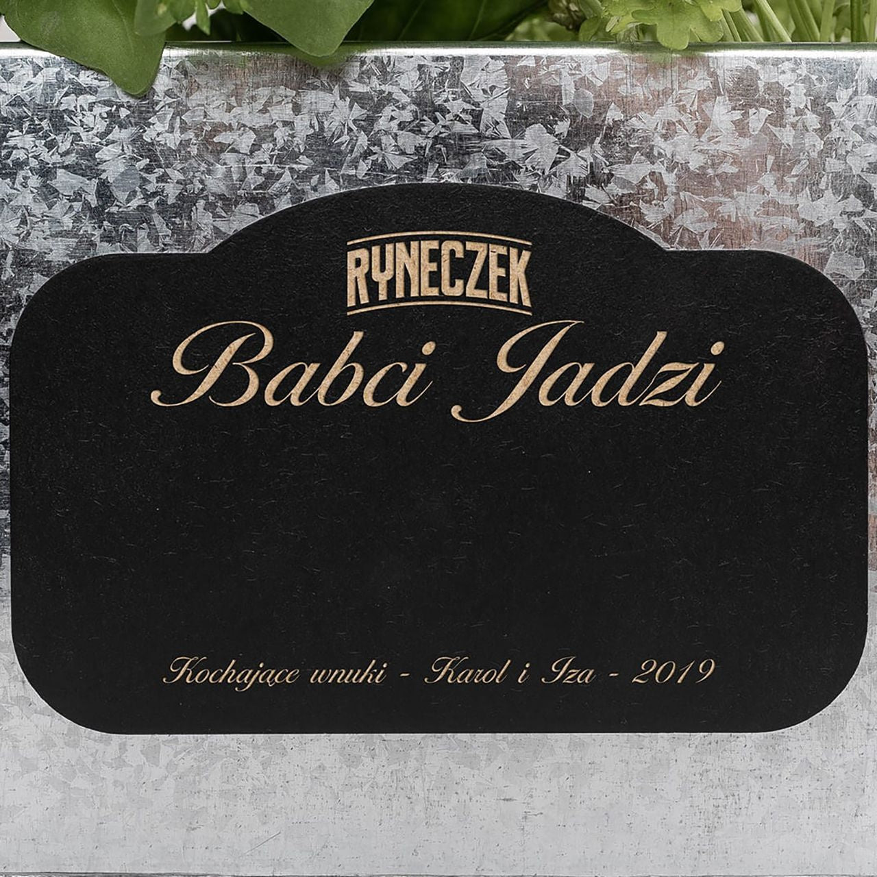 Metalowa skrzyneczka na zioła - Ryneczek Babci