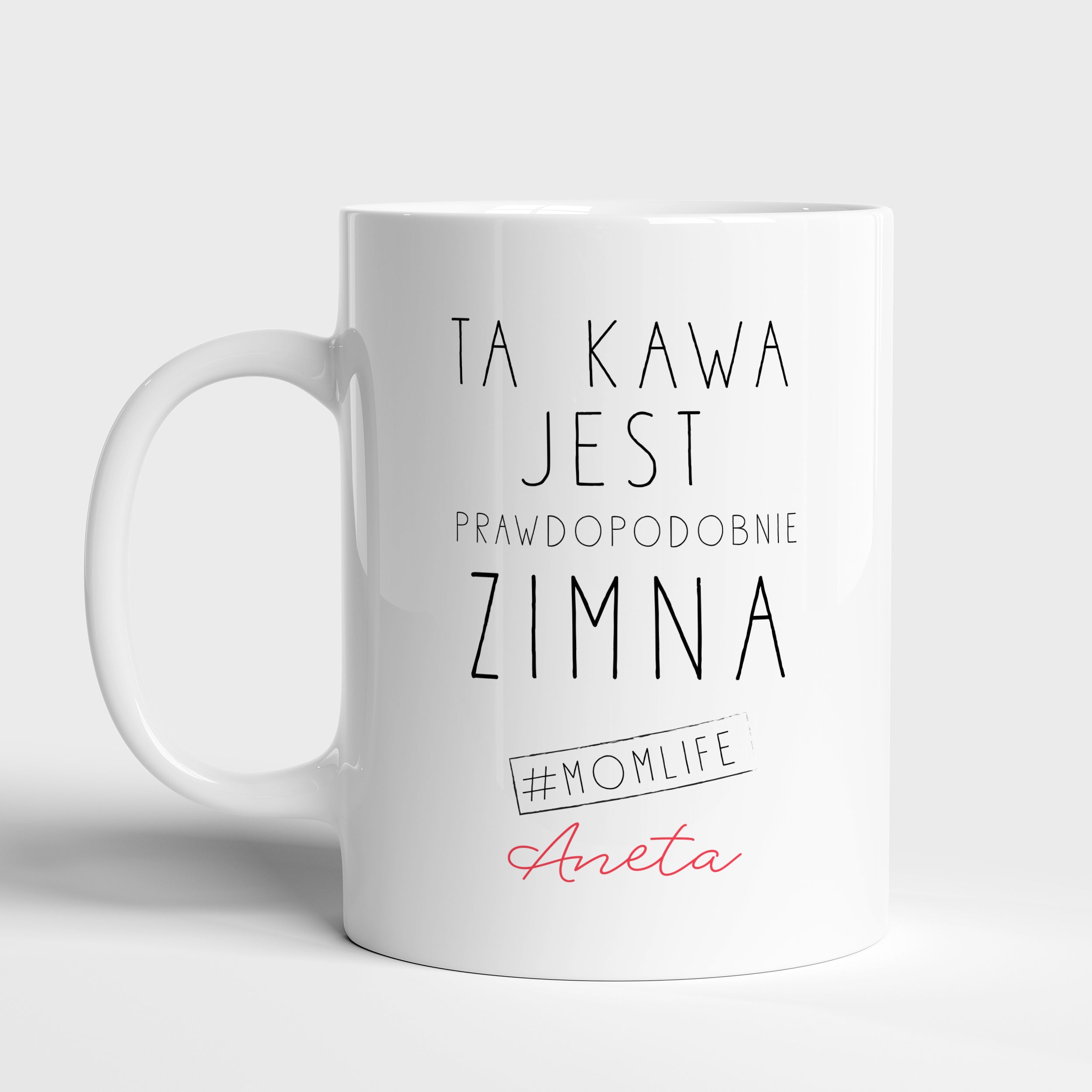 Kubek dla świeżo upieczonej mamy - Zimna Kawa kubek dla mamy prezent dla mamy prezent dla matki