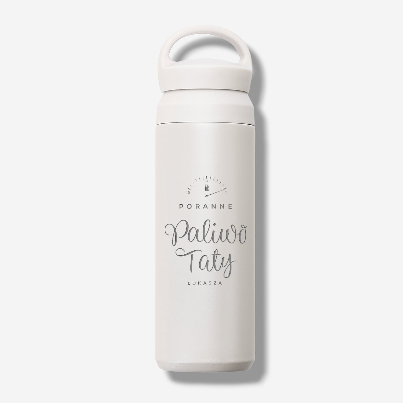 Termos z rączką na prezent dla taty grawerowany termos prezent dla taty na Dzień Taty termos z imieniem