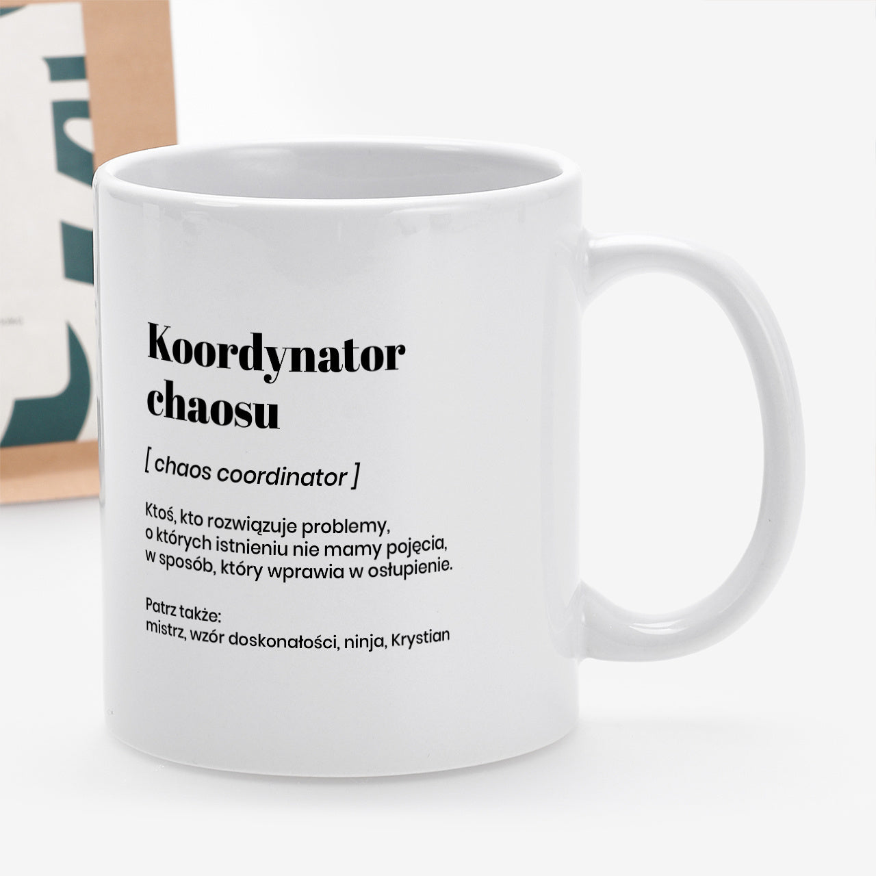 Personalizowany kubek i kawa - prezent dla kolegi z pracy
