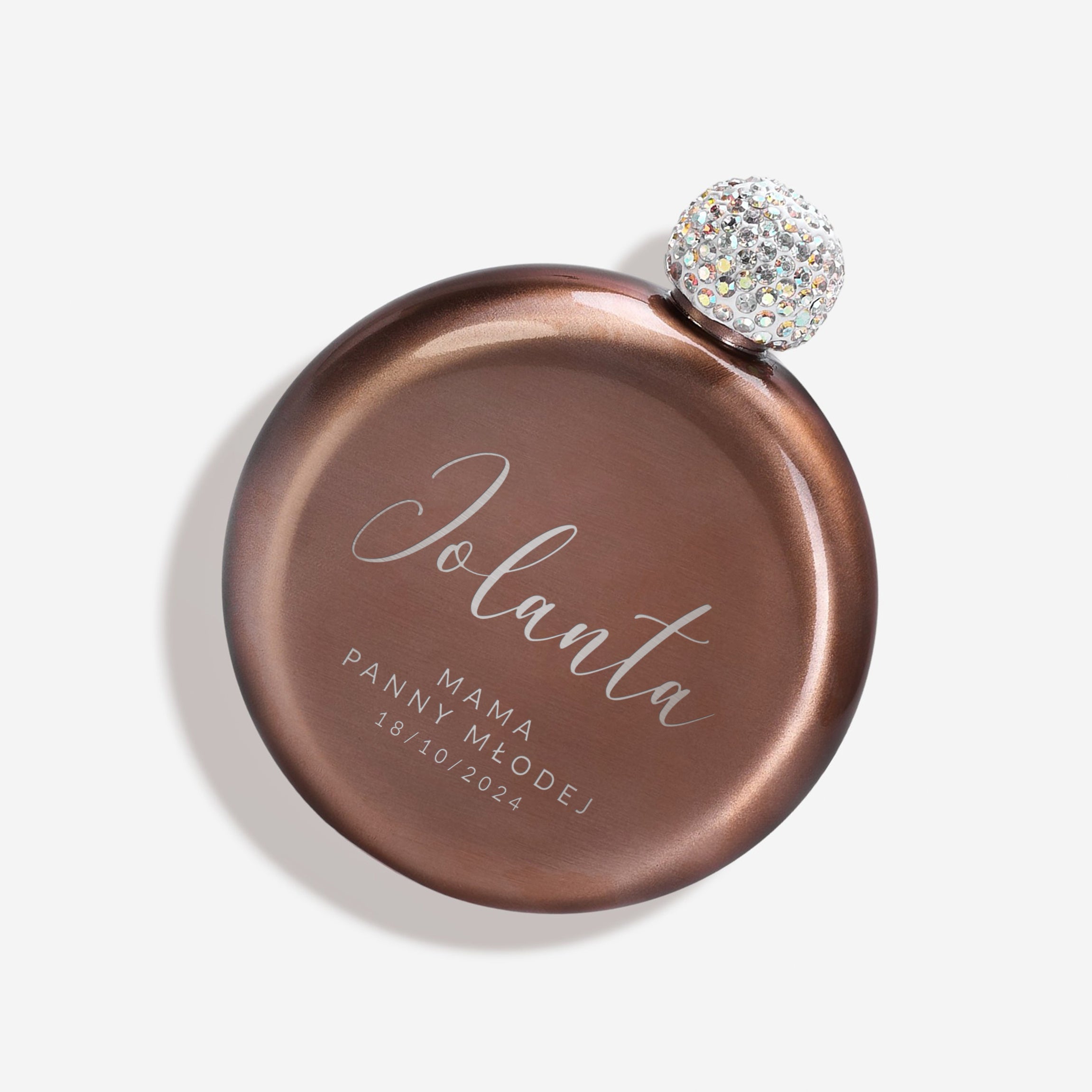 Piersiówka na prezent dla mamy panny młodej