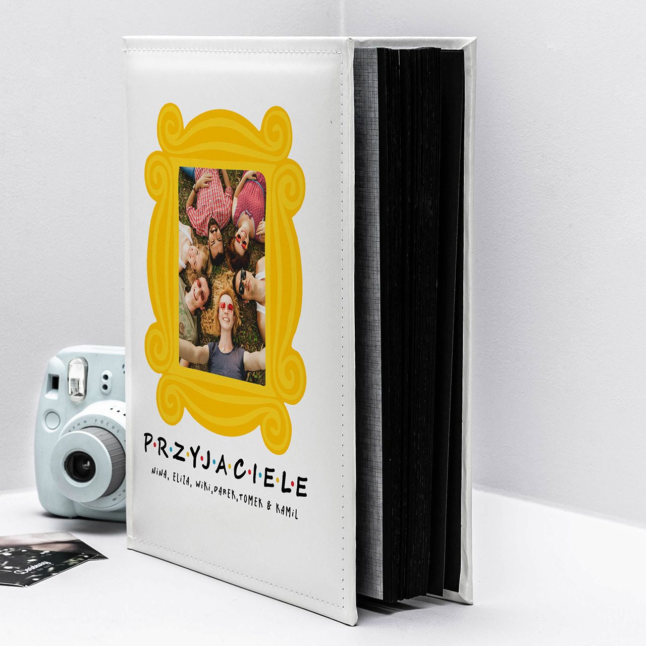 Personalizowany album fotograficzny - prezent dla fanki Przyjaciół prezent dla przyjaciółki