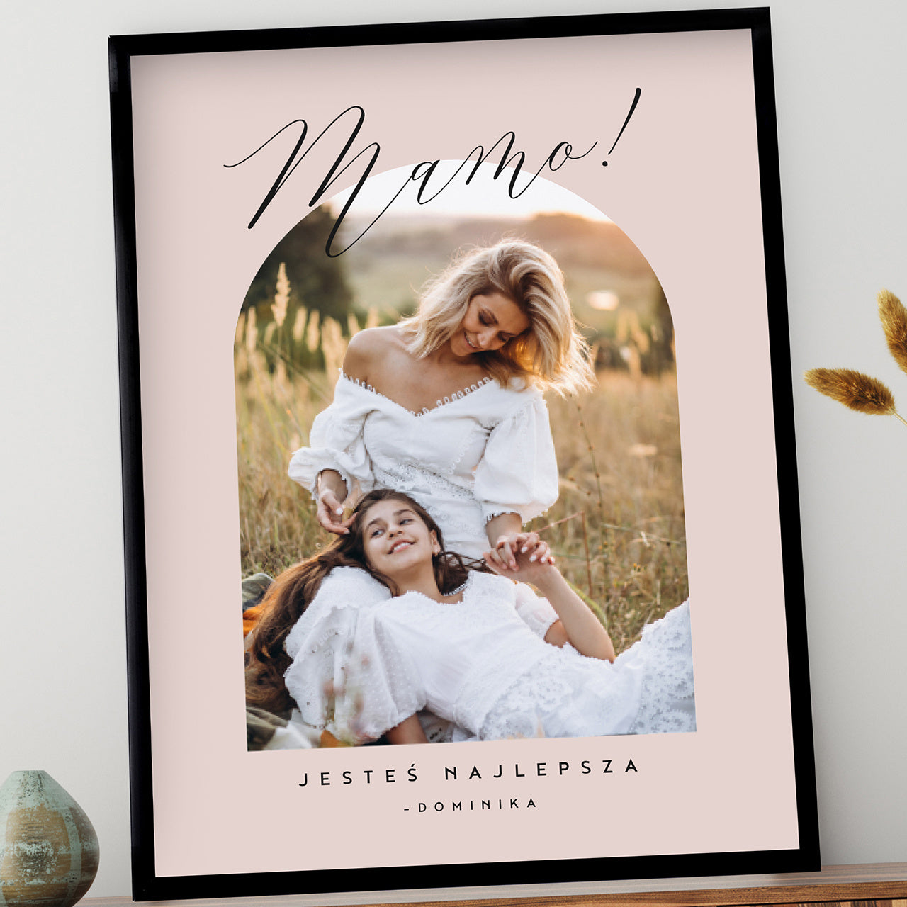 Wzruszający plakat dla mamy