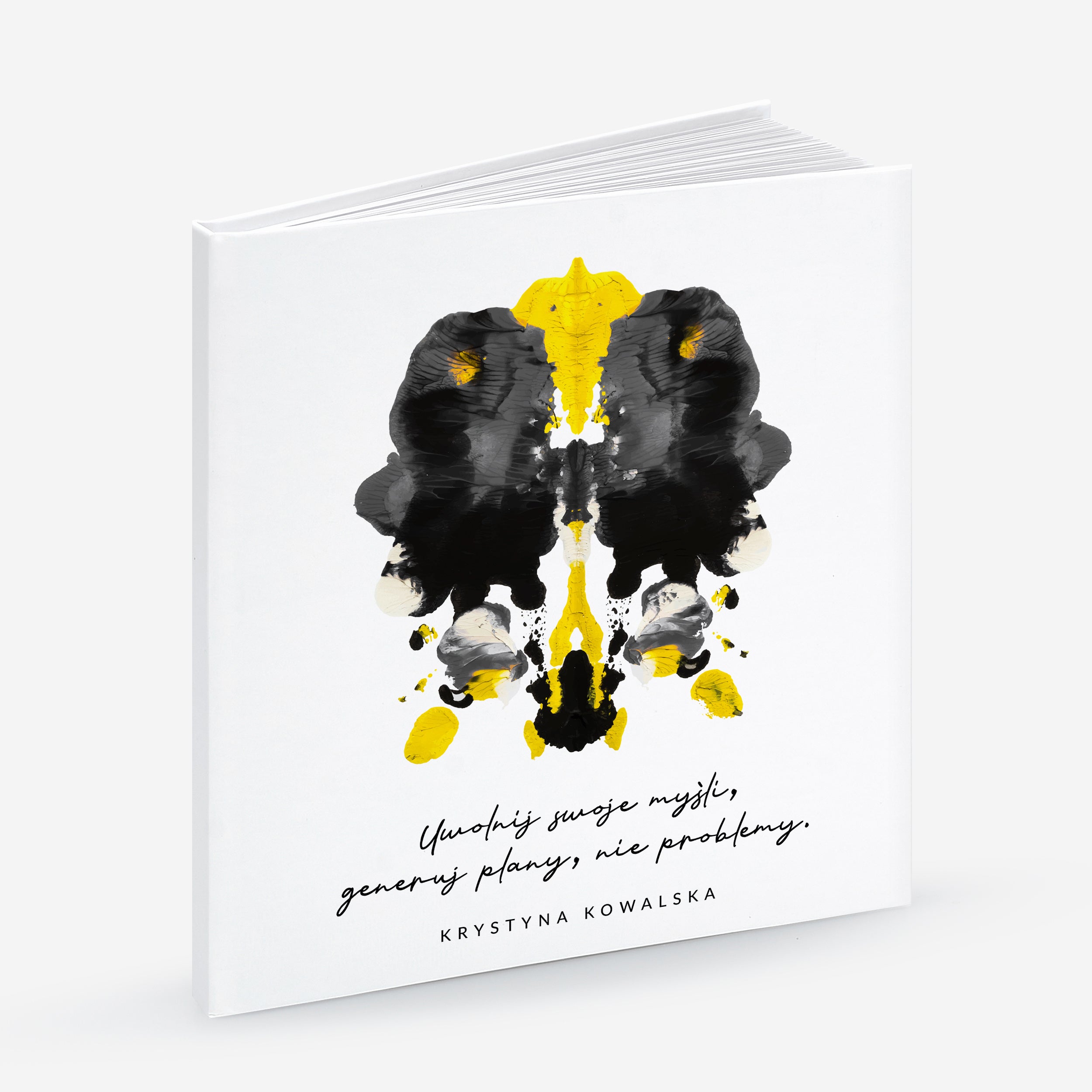Terapeutyczny szkicownik personalizowany - upominek dla psychologa
