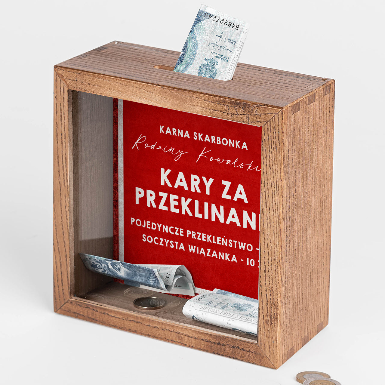 Karna skarbonka za przeklinanie - śmieszny prezent