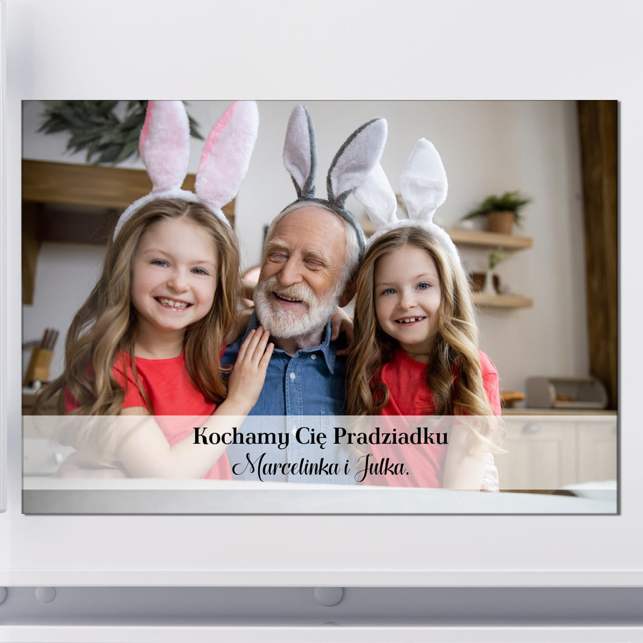 Fotomagnes na prezent - prezent dla pradziadka