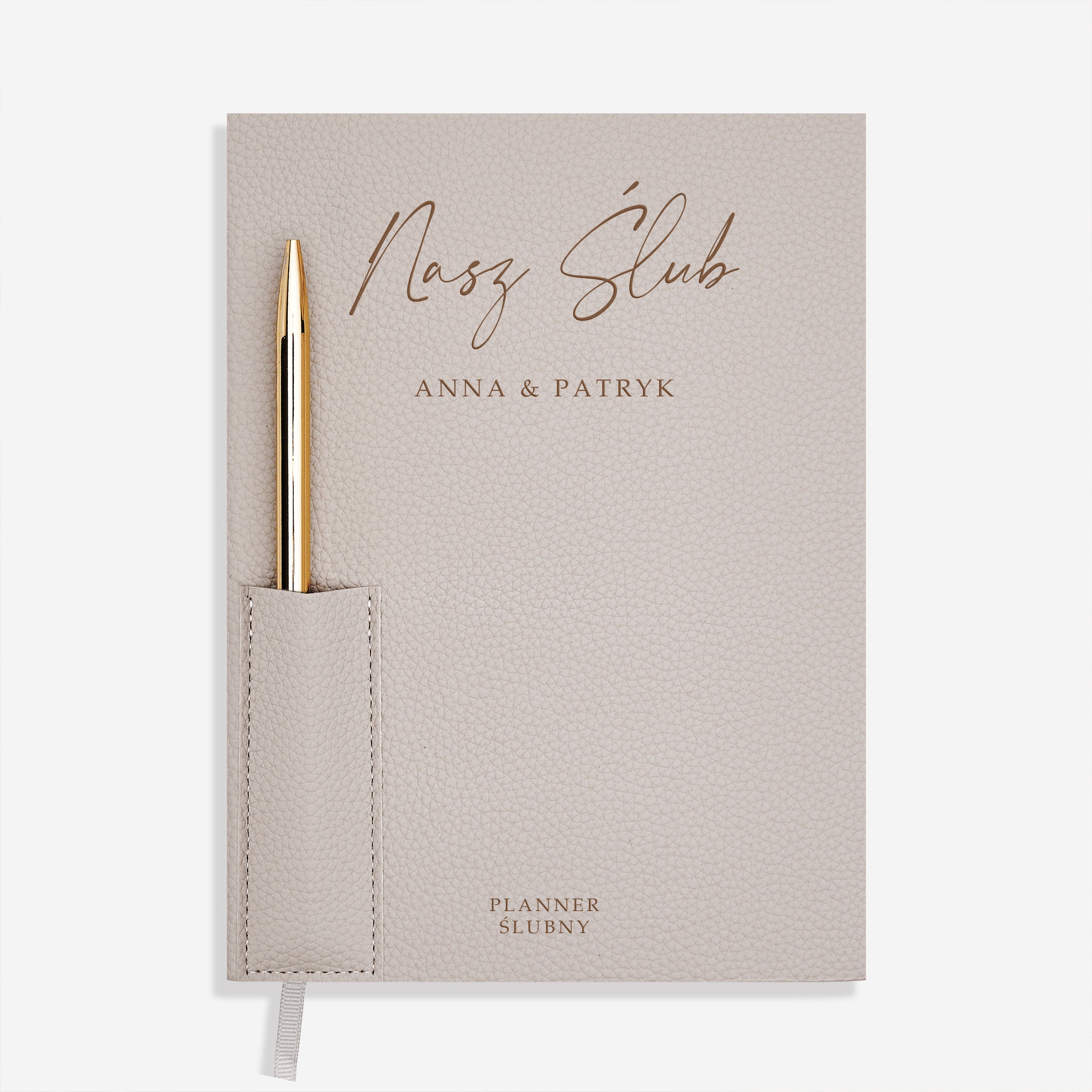 Planner ślubny z długopisem NASZ ŚLUB