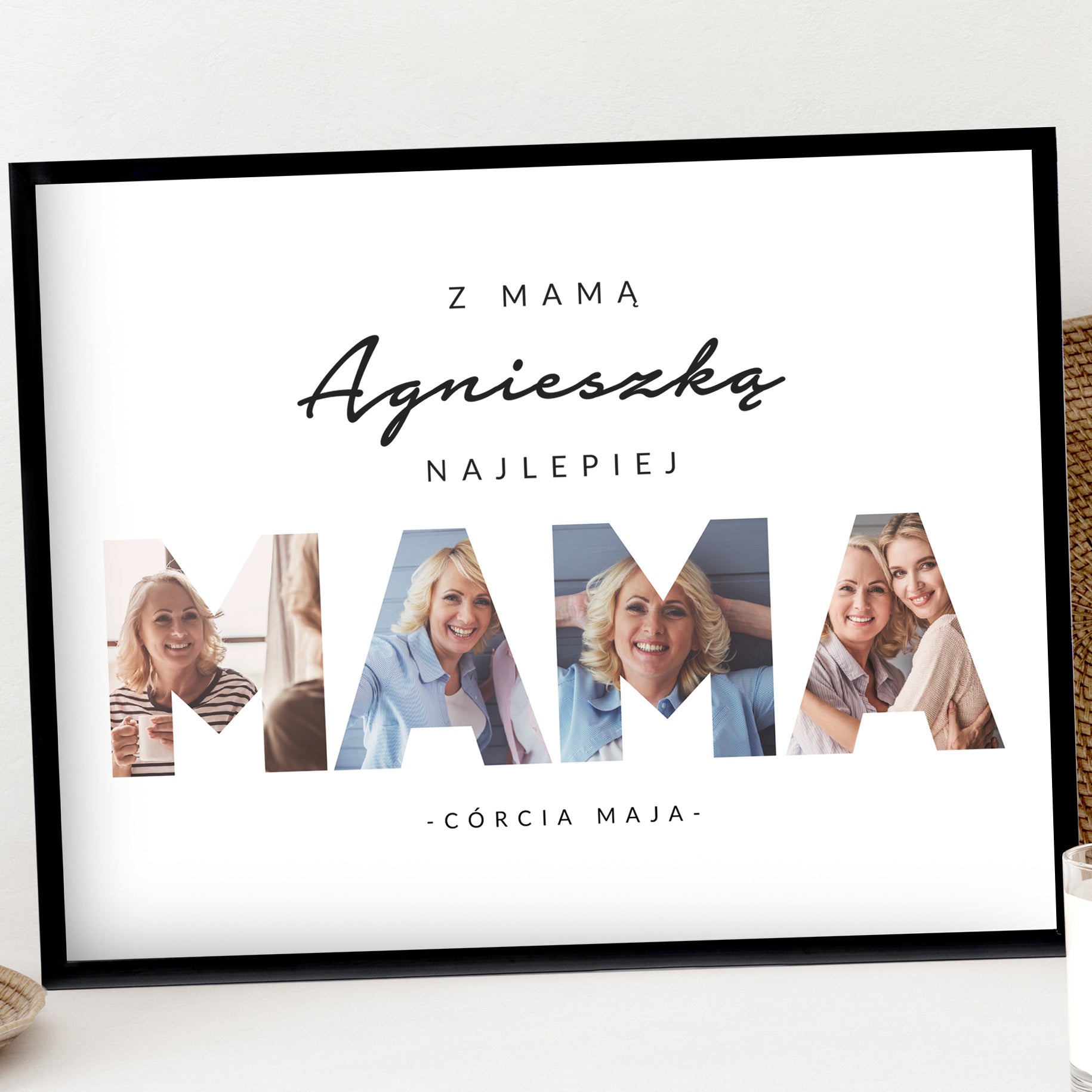 Plakat na Dzień Mamy plakat dla mamy prezent dla mamy prezent na dzień mamy