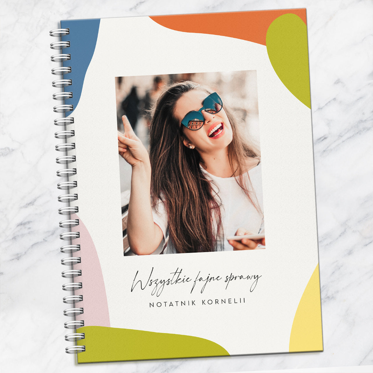Notatnik ze zdjęciem na prezent dla nastolatki