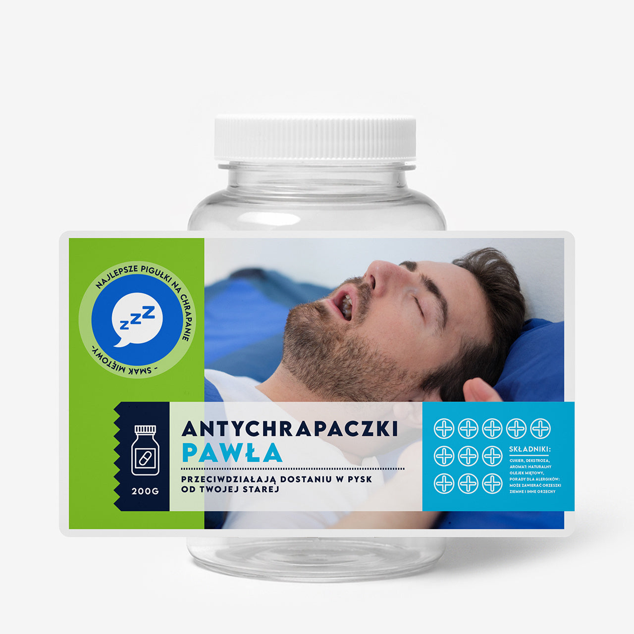 Personalizowany pojemnik na cukierki - śmieszny prezent dla niego prezent dla chłopaka 