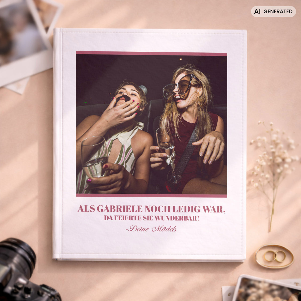 Album zum Junggesellinnenabschied - Geschenk zum JGA