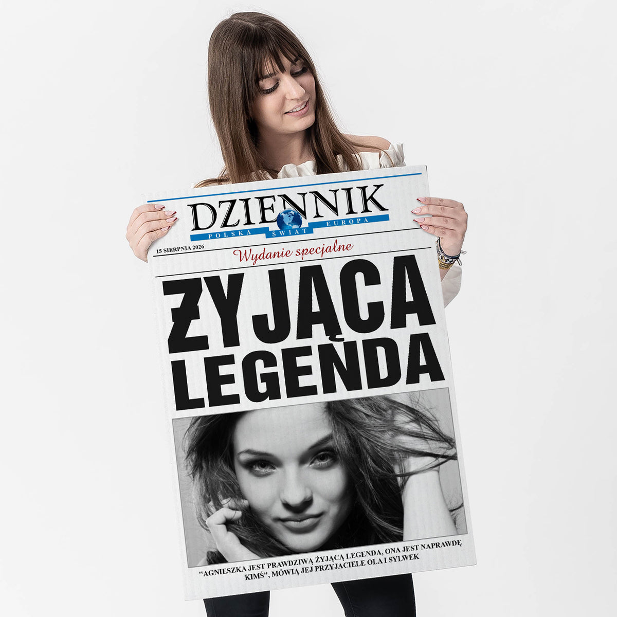 Kartka na 18. urodziny XXL - prezent na urodziny ze zdjęciem