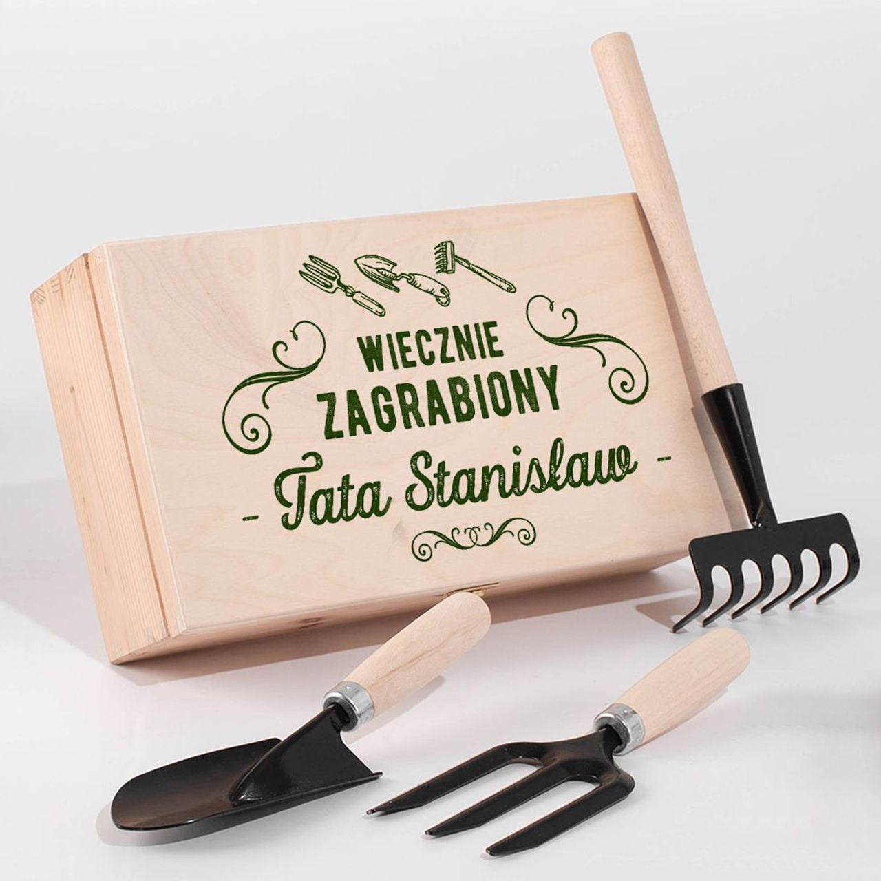 Zestaw narzędzi ogrodowych - prezent dla taty ogrodnika