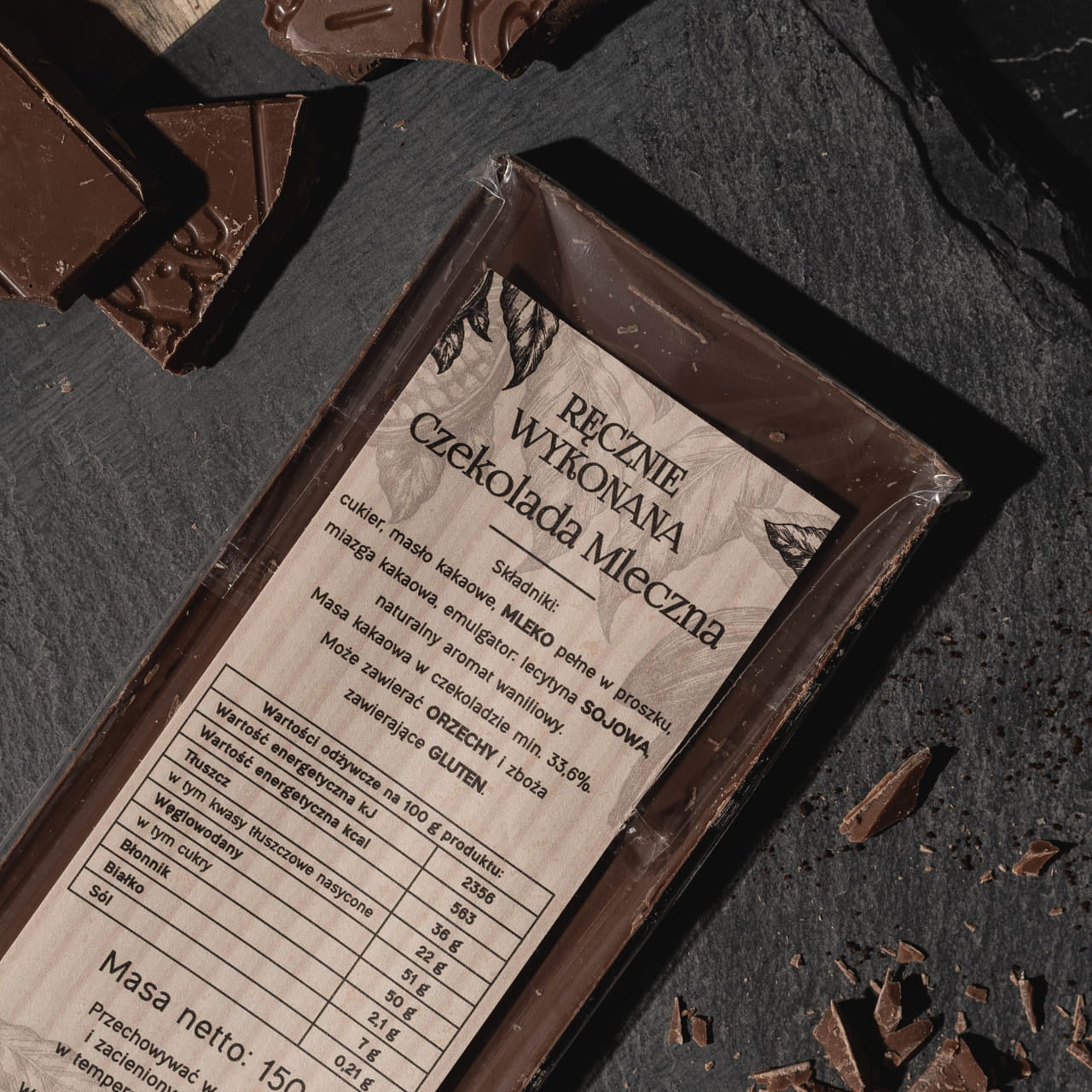 Personalizowana czekolada na Święta dla rowerzysty