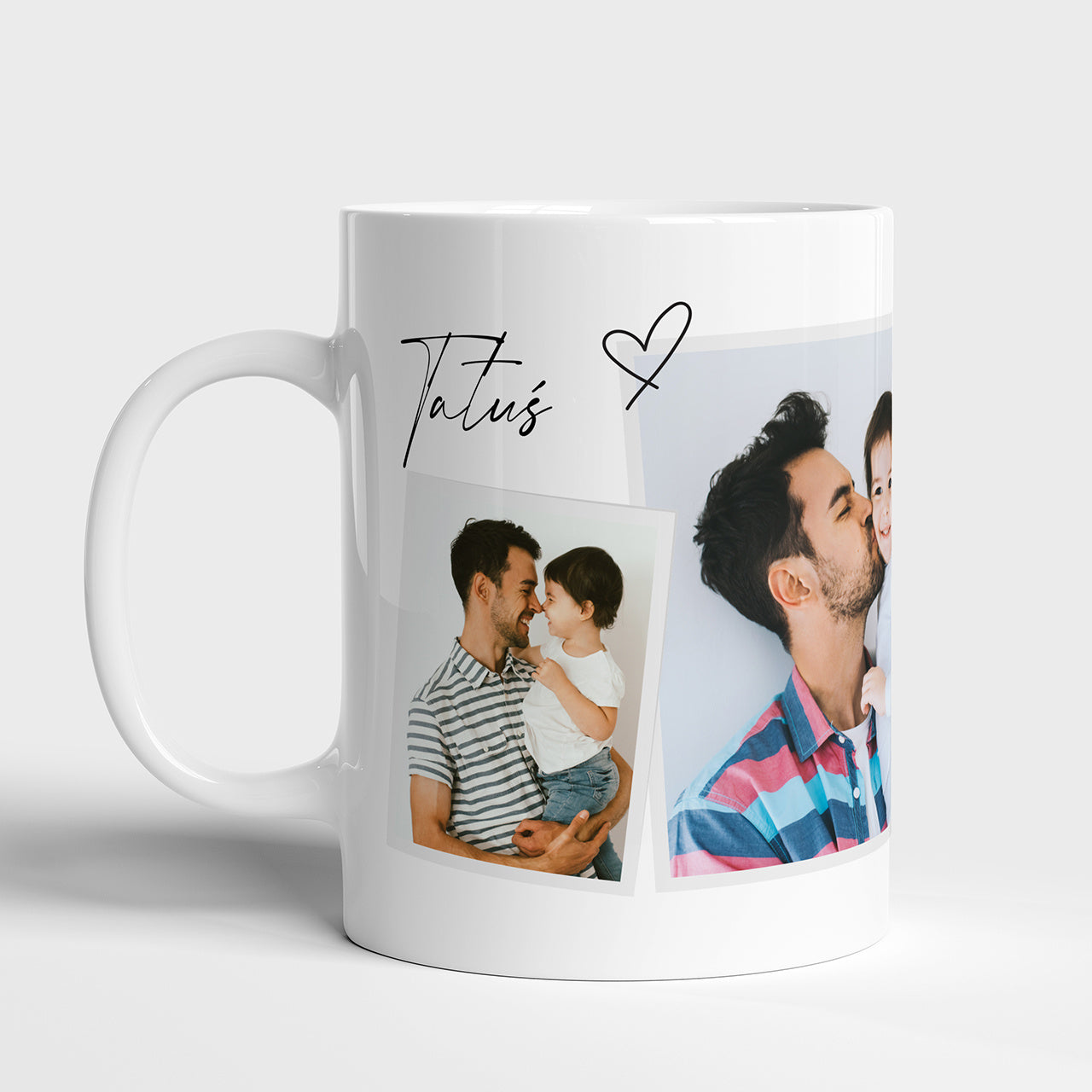 Kubek ze zdjęciami dla taty - prezent od dzieci personalizowany prezent dla taty wyjątkowy prezent dla taty