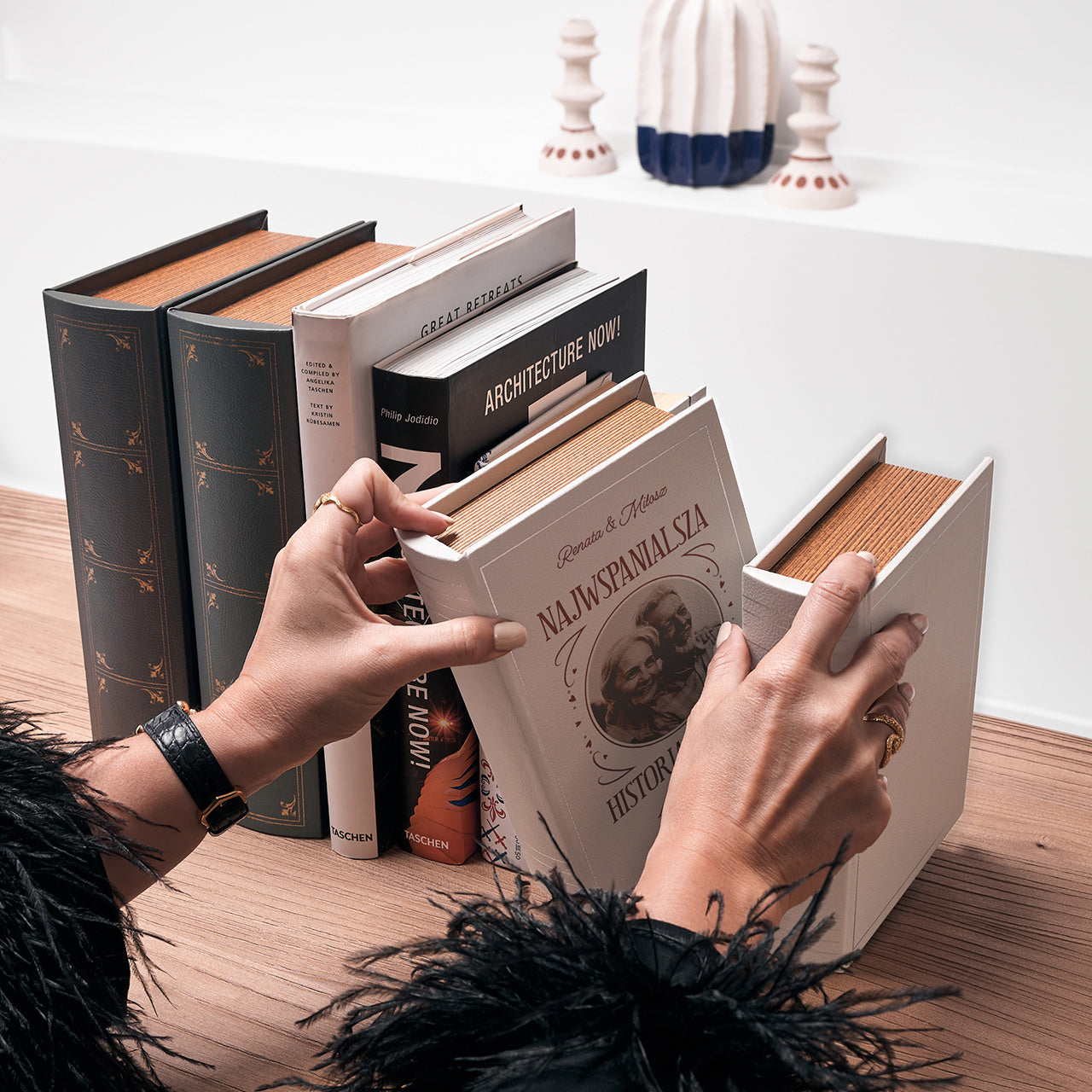 Personalizowane pudełko na zdjęcia - Historia Miłosna - prezent na rocznicę ślubu prezent dla pary na rocznicę