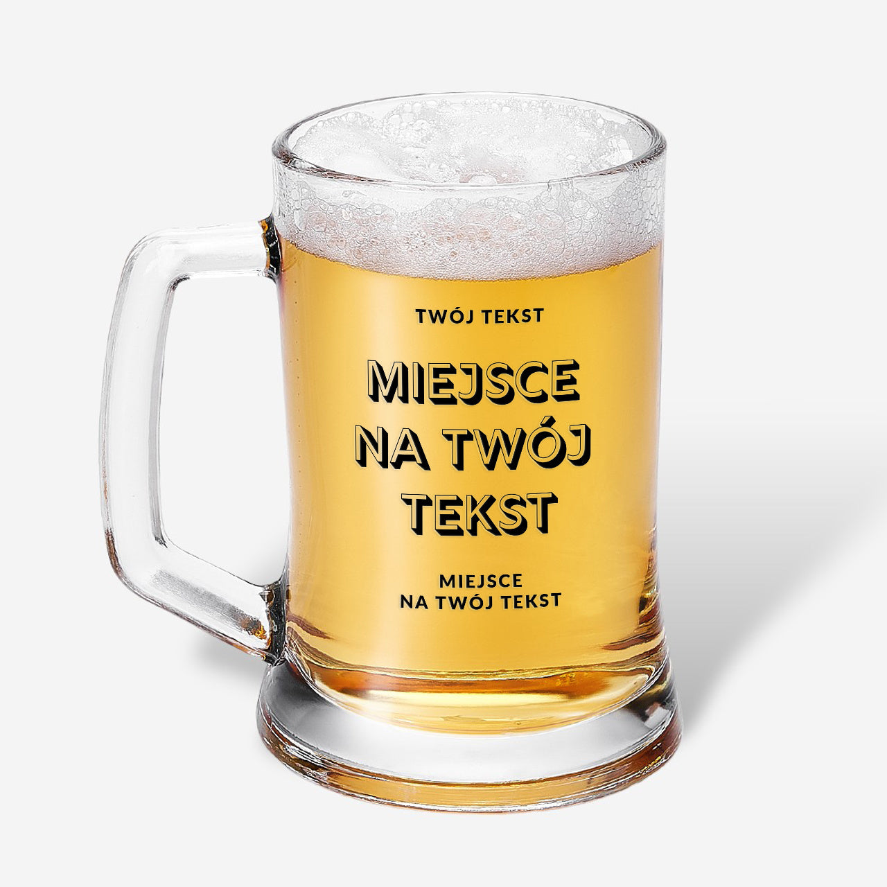 Kufel z personalizacją - Twój tekst